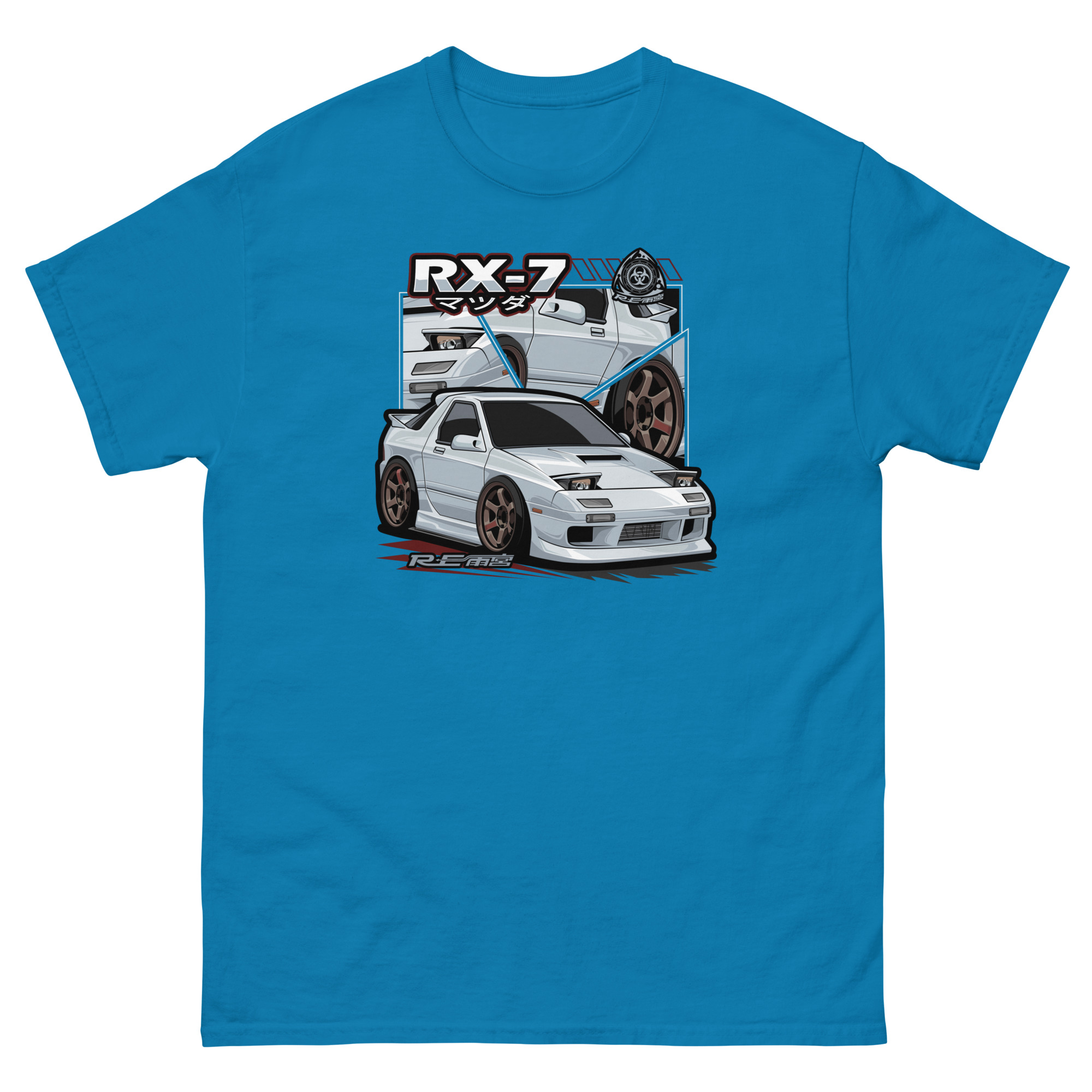 JDM RX-7 Unisex Classic Tee - Image 6