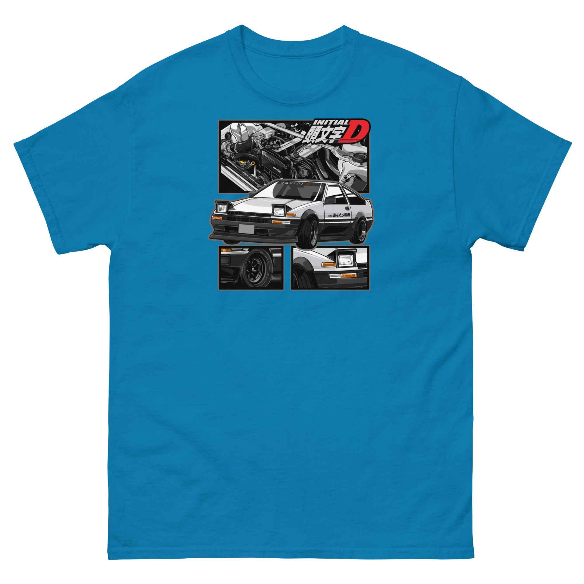 ID Trueno AE86 Unisex Classic Tee - Image 6