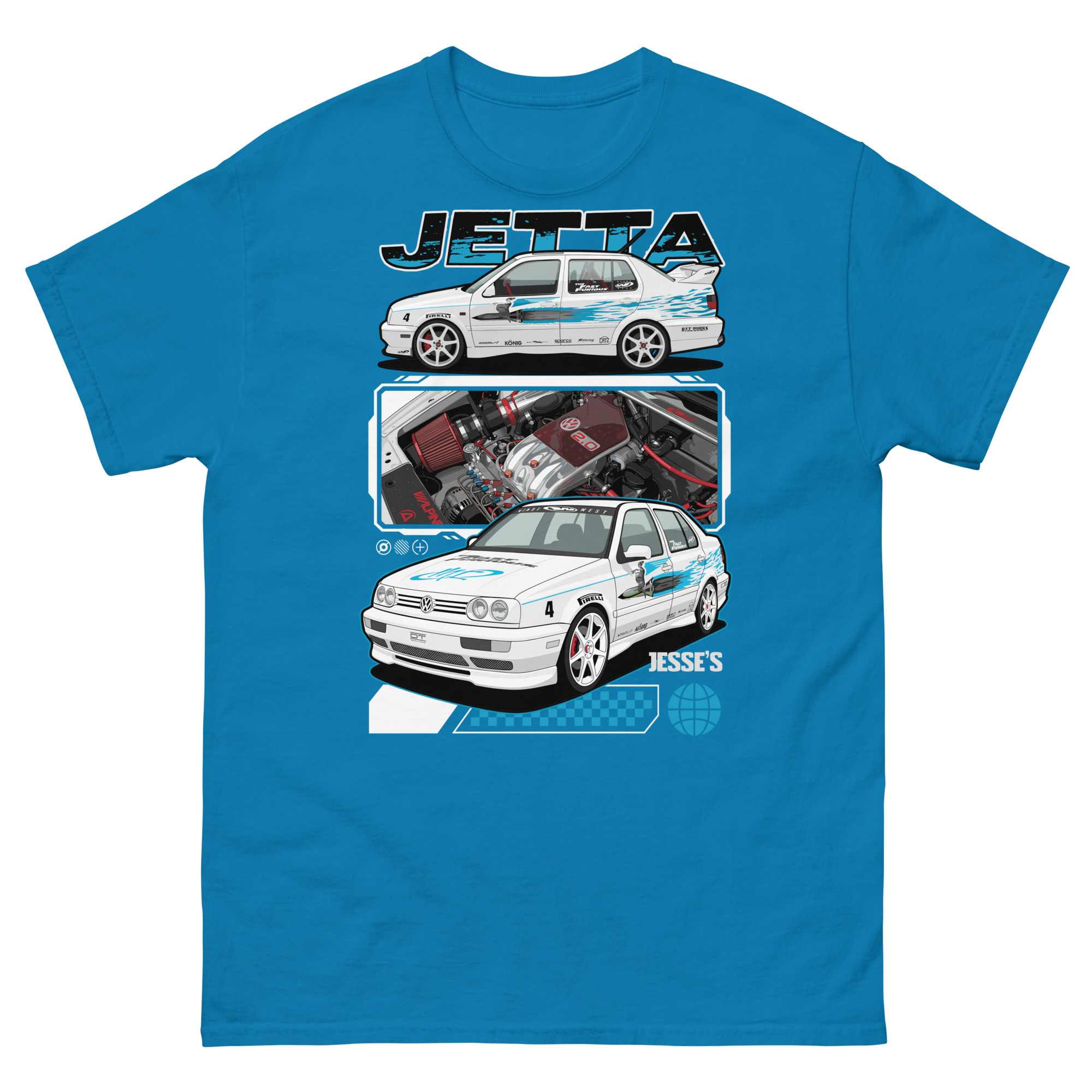 Jesse's Jetta Unisex Classic Tee - Image 6