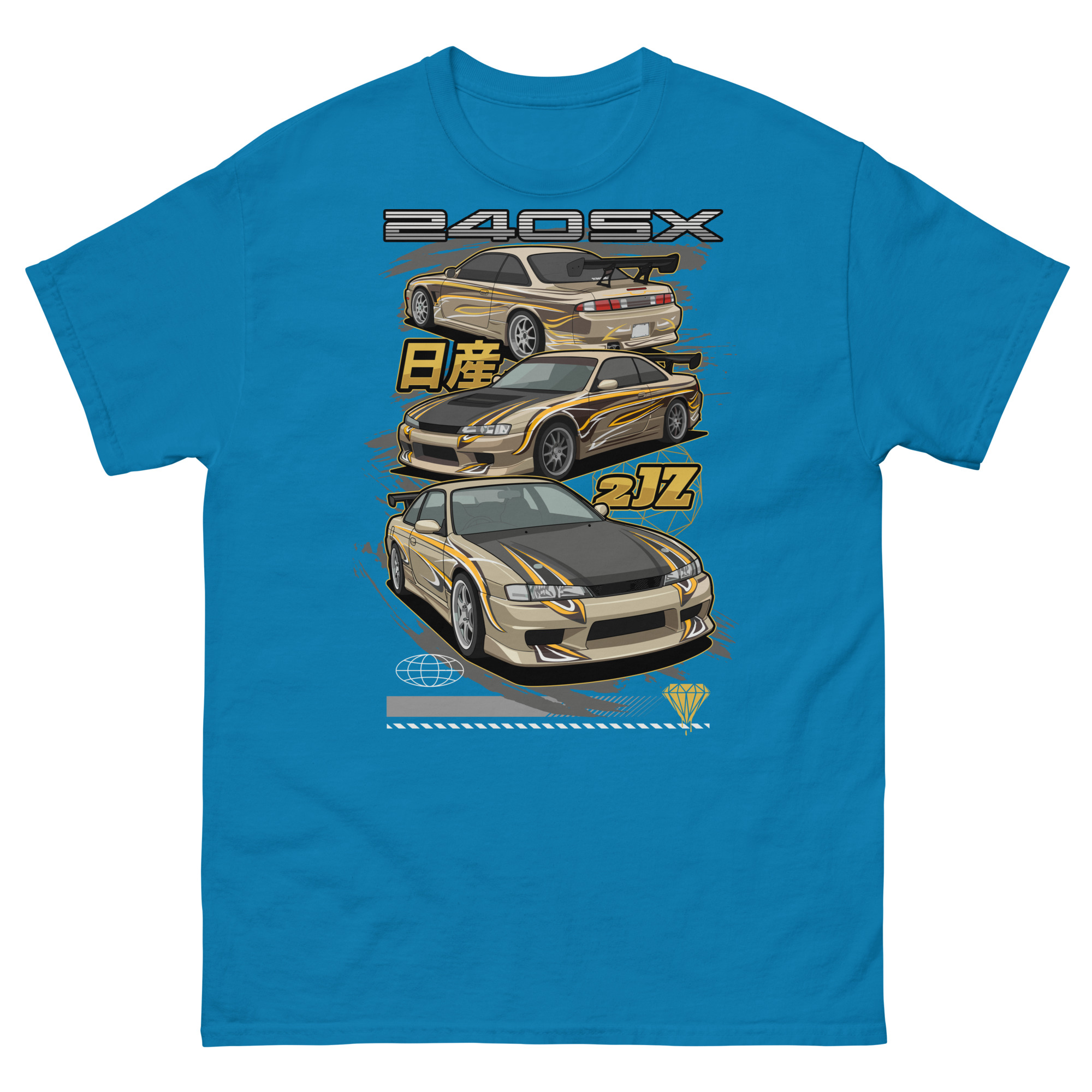 JDM Silvia S14 Unisex Classic Tee - Image 6