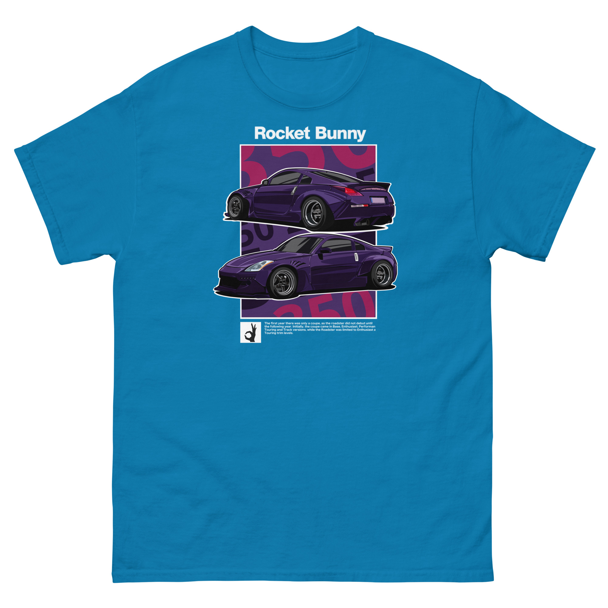 RB Purple 350z Unisex Classic Tee - Image 6