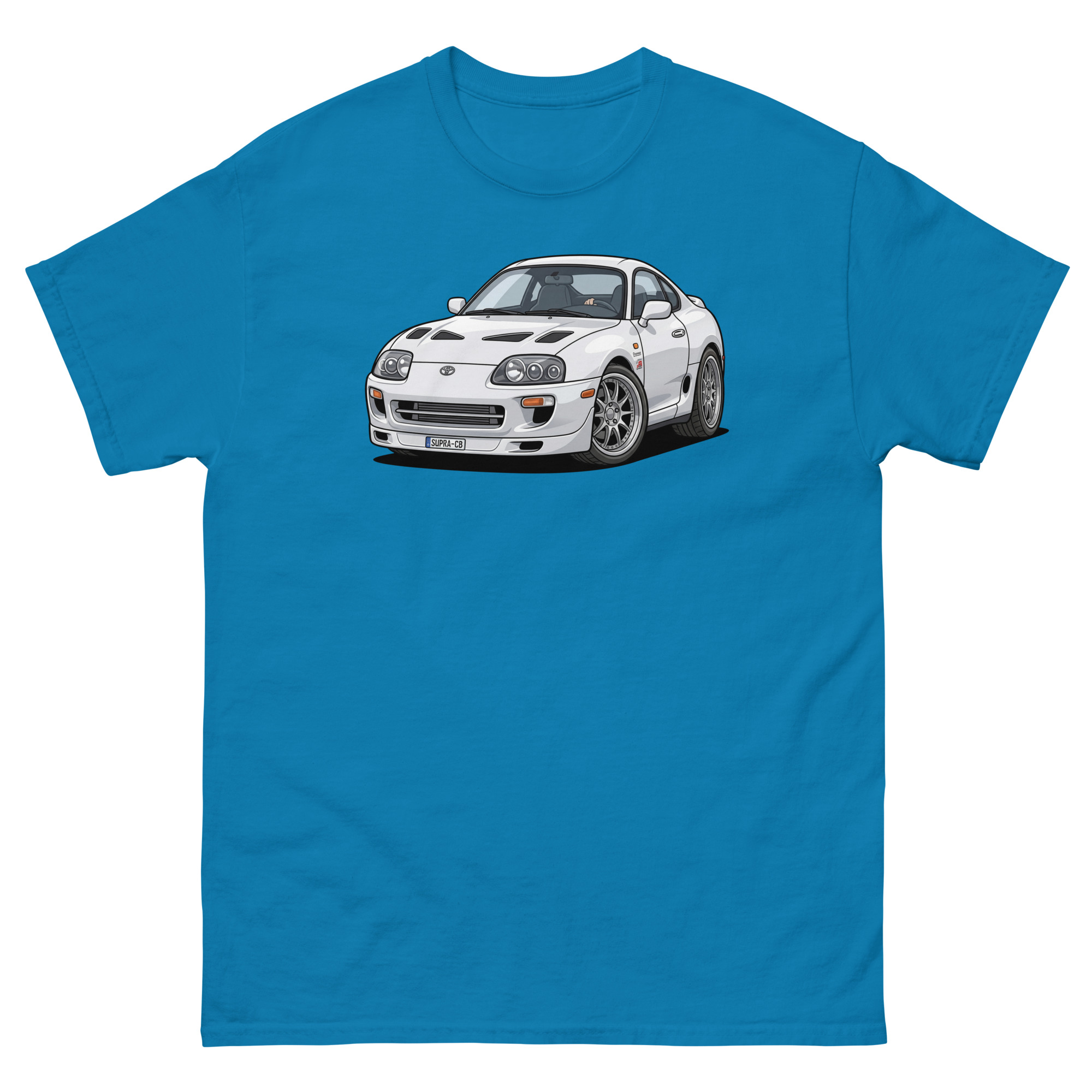 1995 Supra MK4 Chibi Style Unisex Classic Tee - Image 6