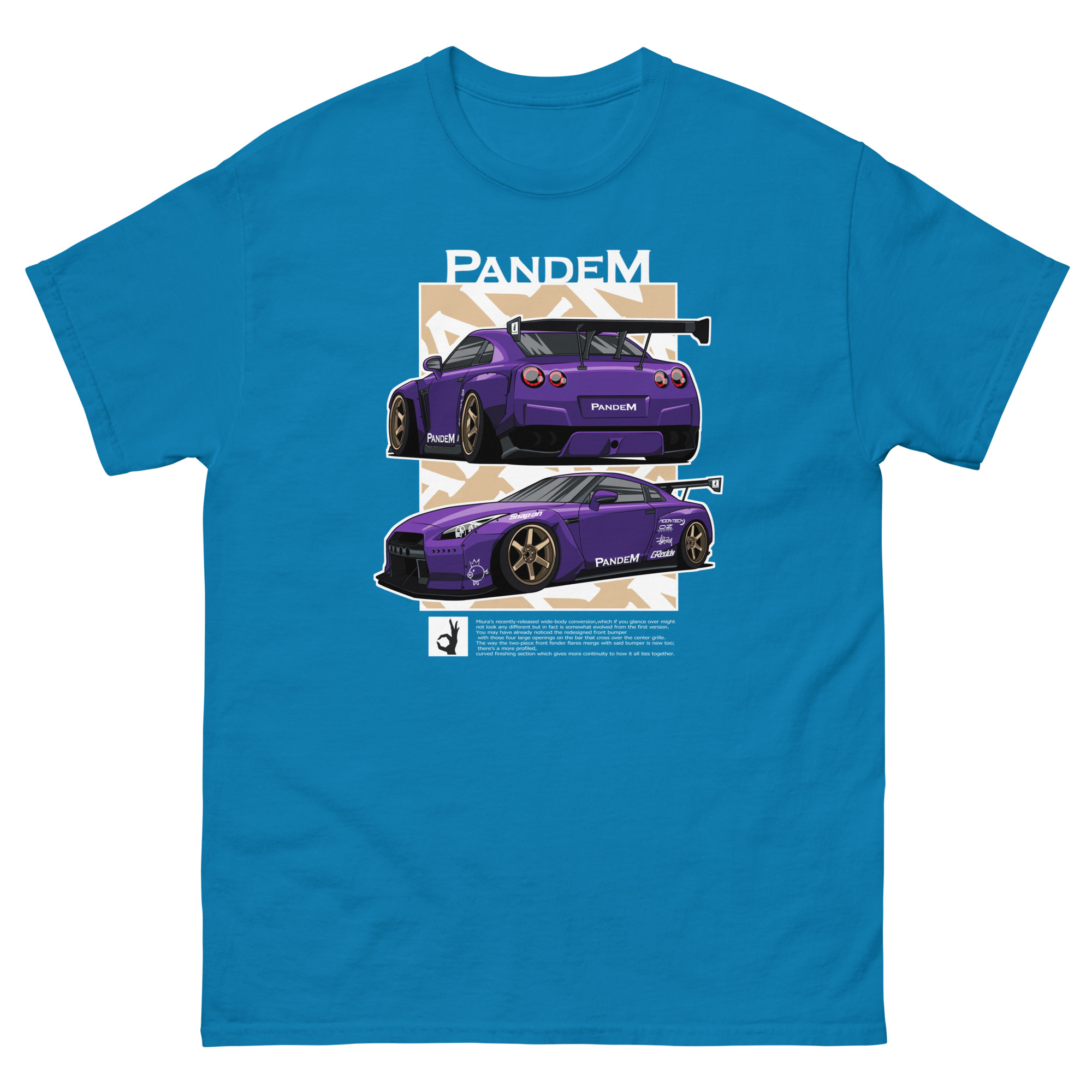 Pandem R35 JDM Unisex Classic Tee - Image 6