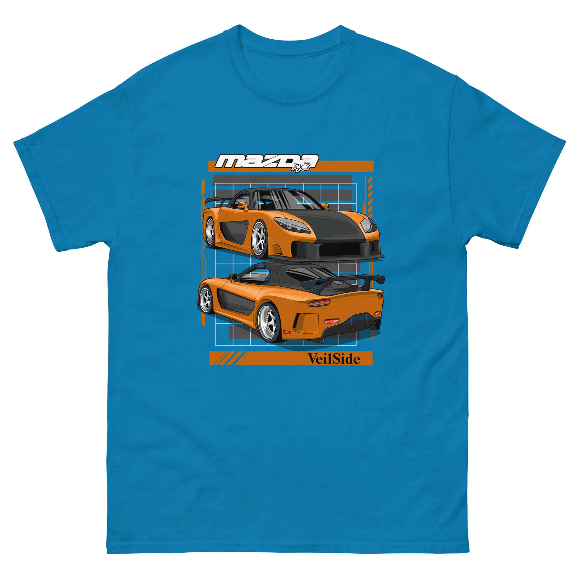 JDM VeilSide RX-7 Unisex Classic Tee - Image 6