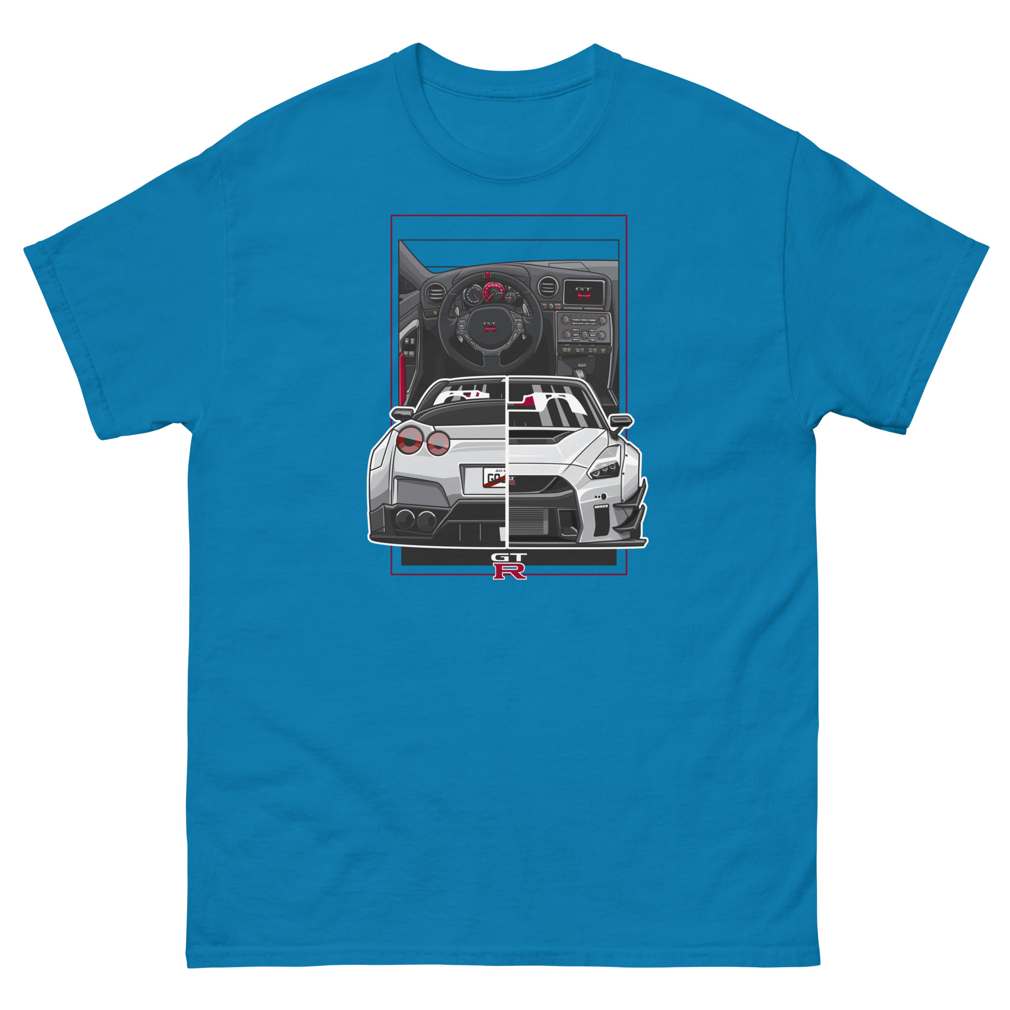 JDM GT-R R35 Unisex Classic Tee - Image 6