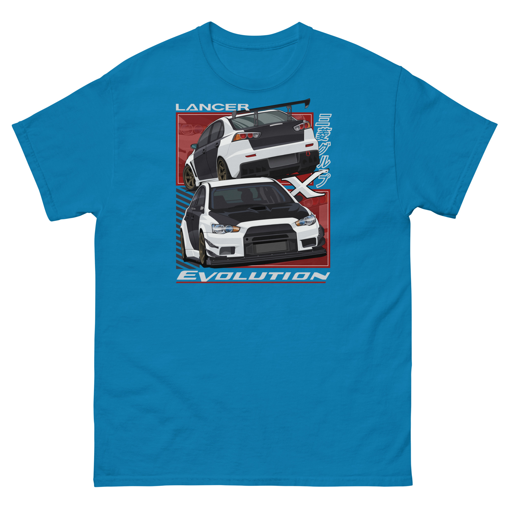 JDM Evo X Unisex Classic Tee - Image 11