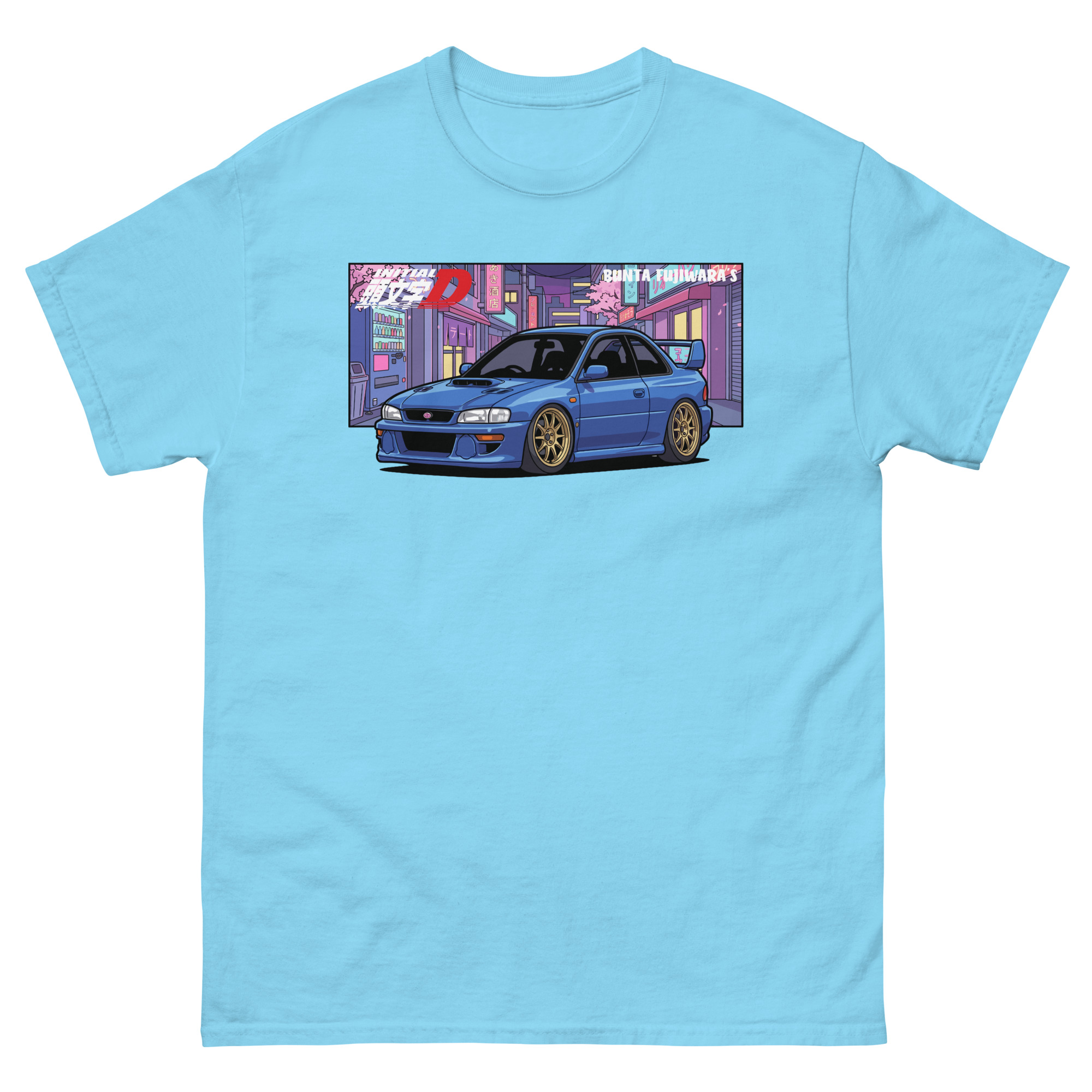 ID Impreza WRX STi Coupe Type R Version V (GC8U) nisex classic tee - Image 35