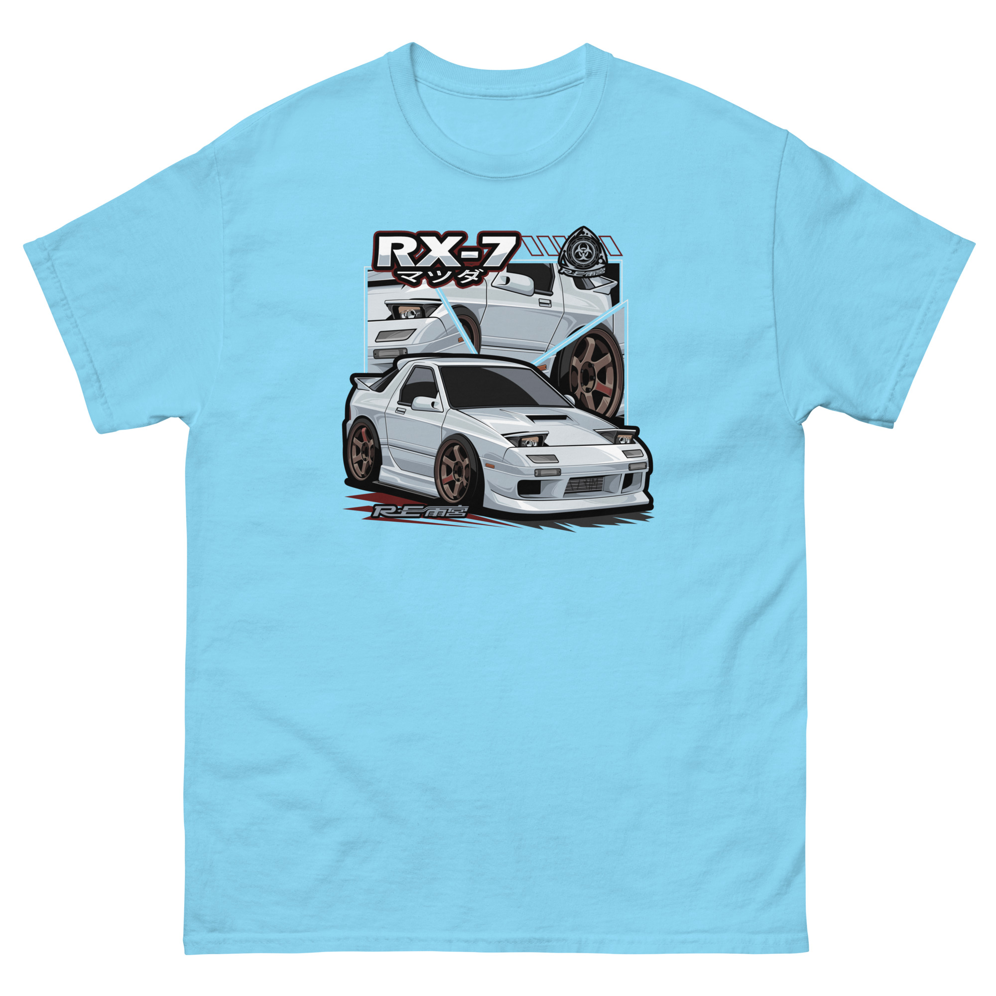 JDM RX-7 Unisex Classic Tee - Image 18