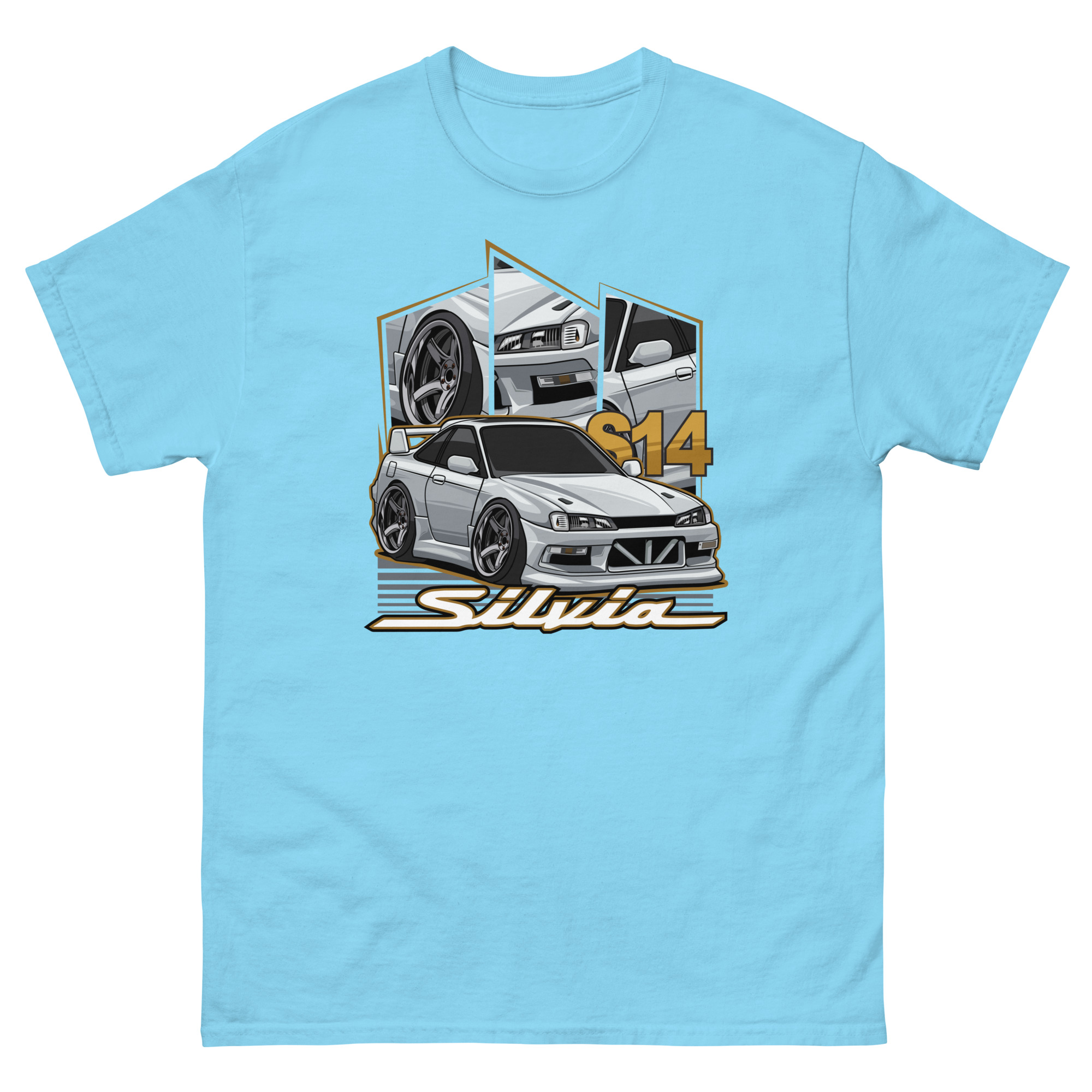 Silvia S14 Unisex Classic Tee - Image 18