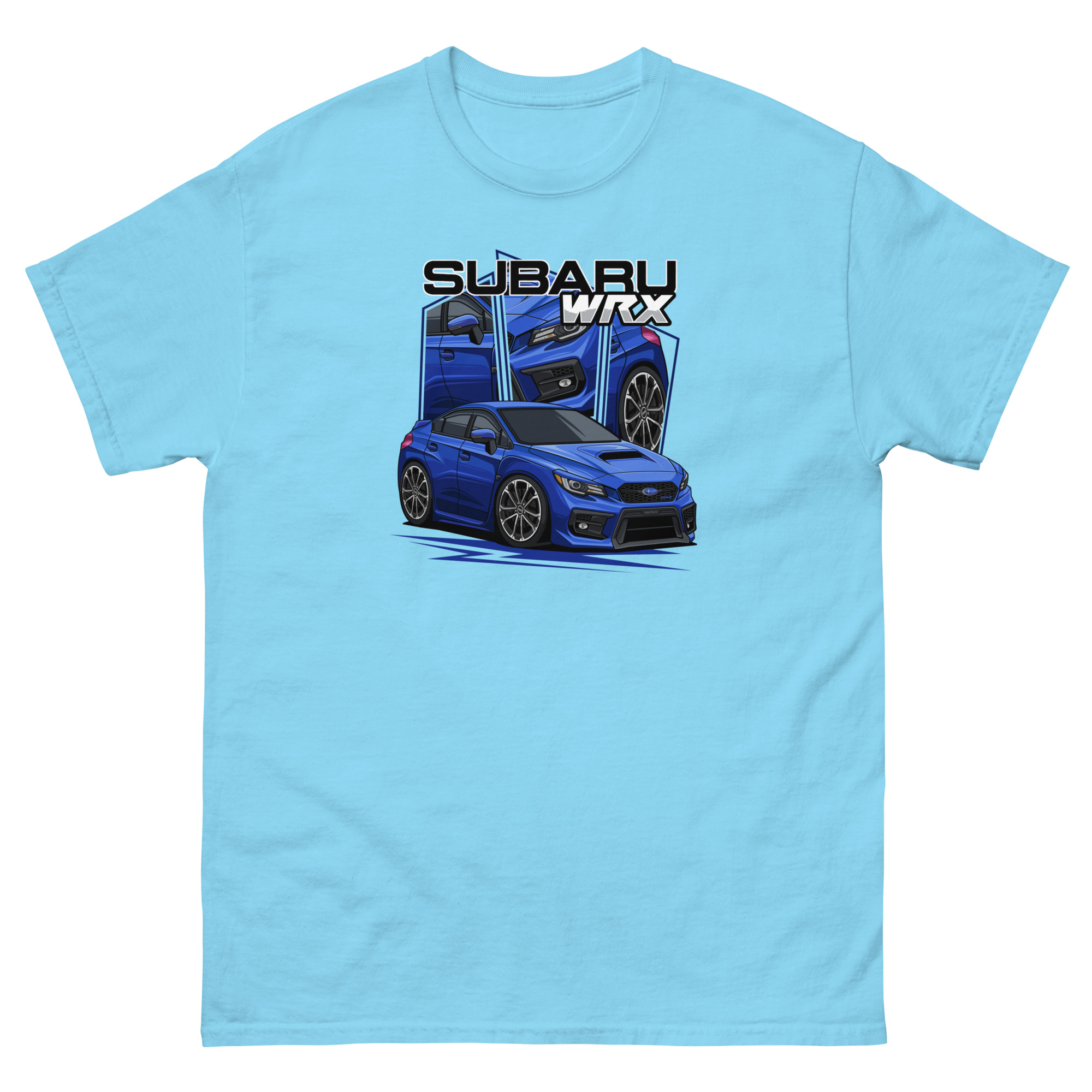 JDM Blue WRX Unisex Classic Tee - Image 18