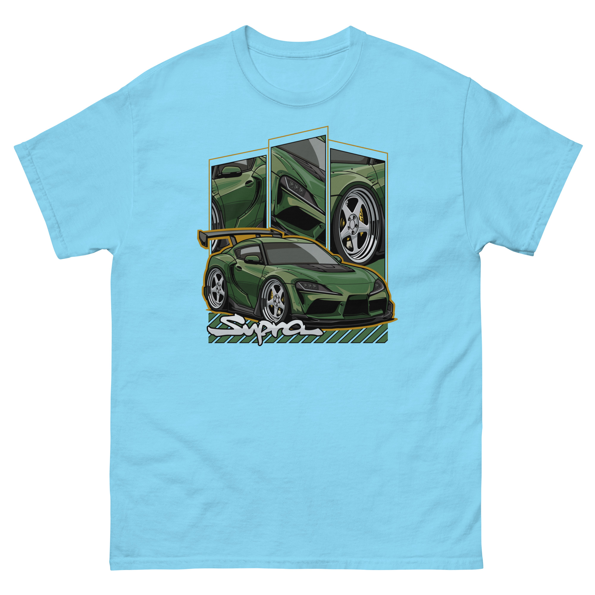 JDM Green Supra MK5 Unisex Classic Tee - Image 18