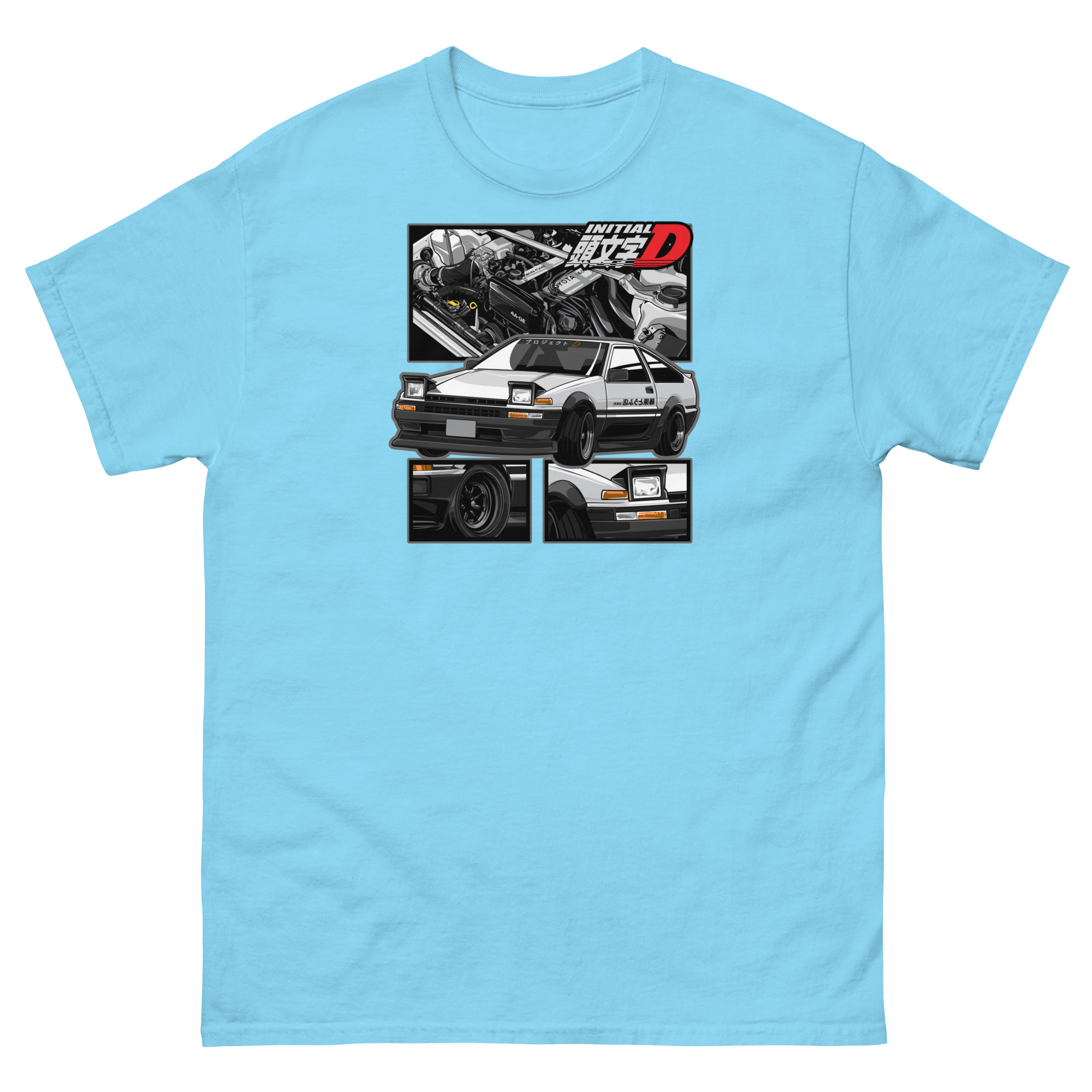 ID Trueno AE86 Unisex Classic Tee - Image 18