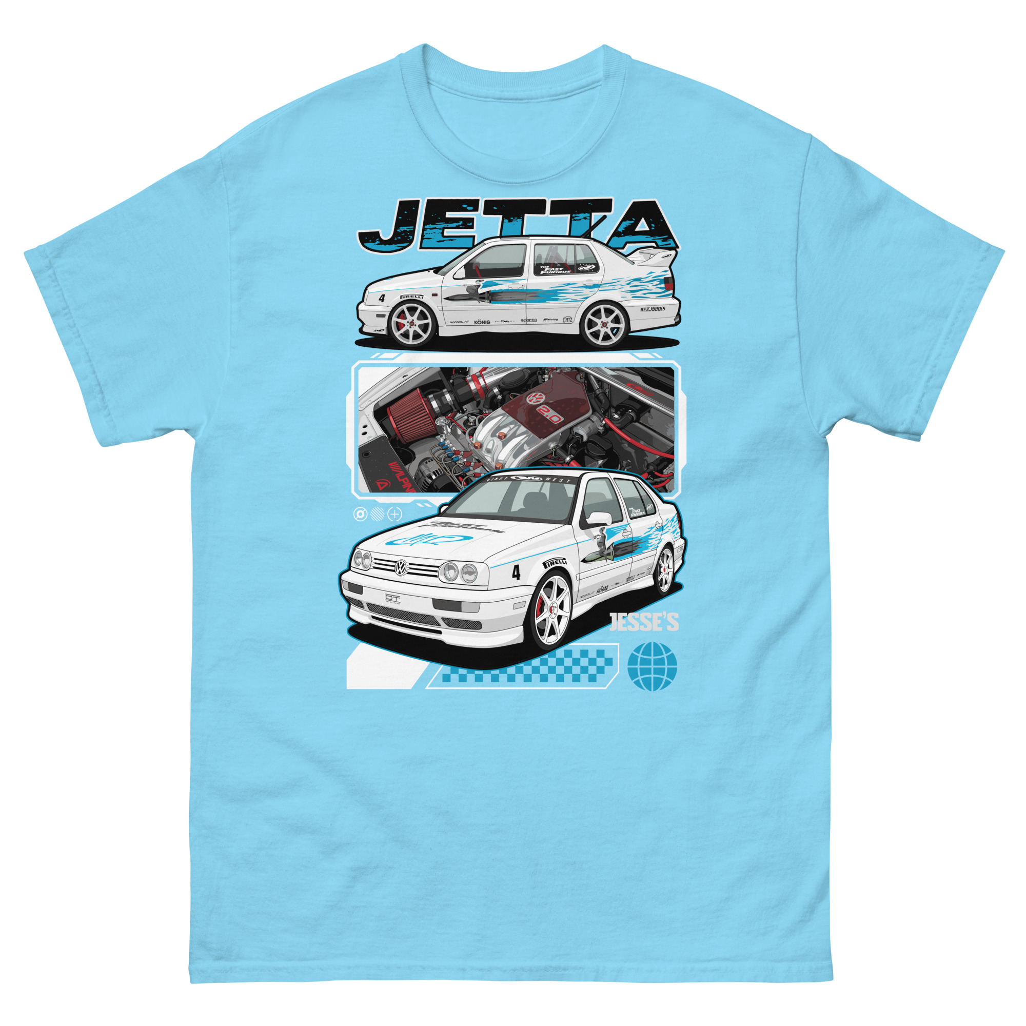 Jesse's Jetta Unisex Classic Tee - Image 18