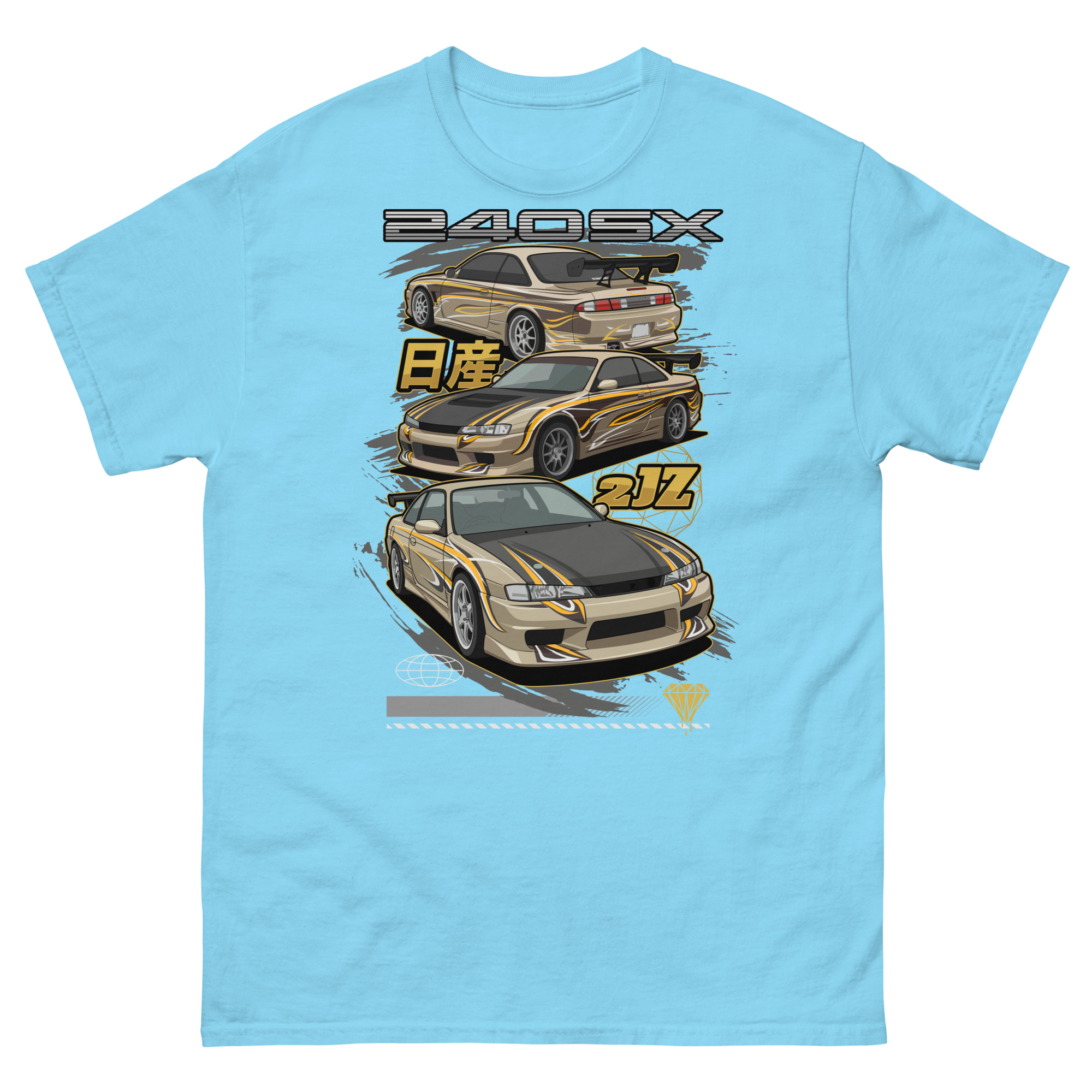 JDM Silvia S14 Unisex Classic Tee - Image 18