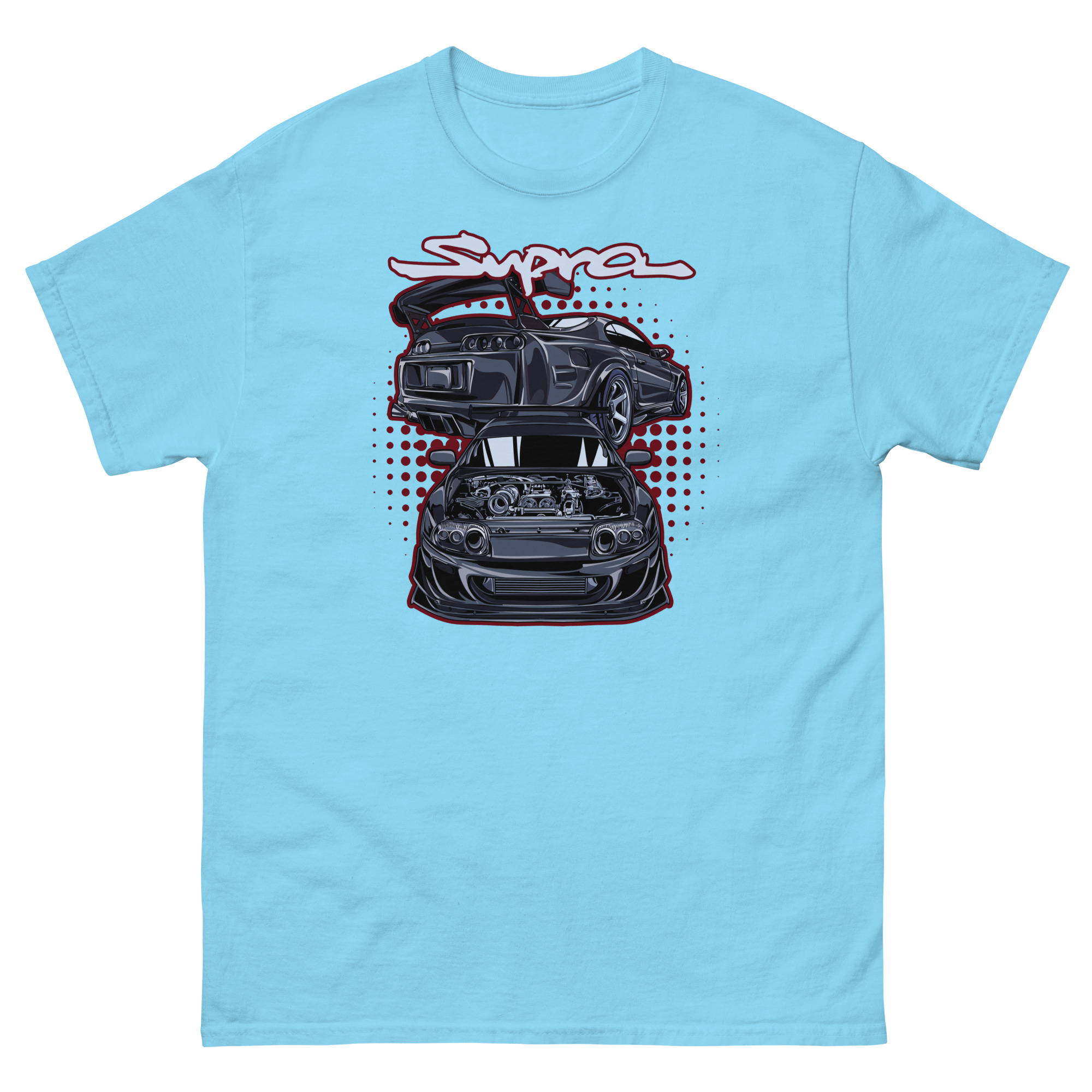 JDM Black Supra MK4 Unisex Classic Tee - Image 18