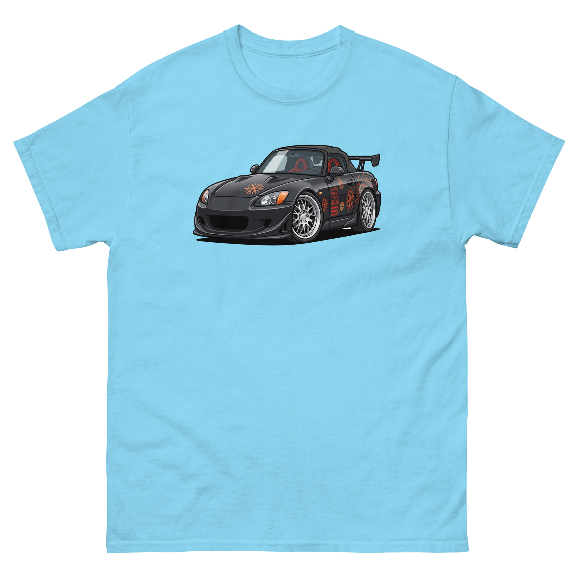 2001 S2000 Chibi Style Unisex Classic Tee - Image 18