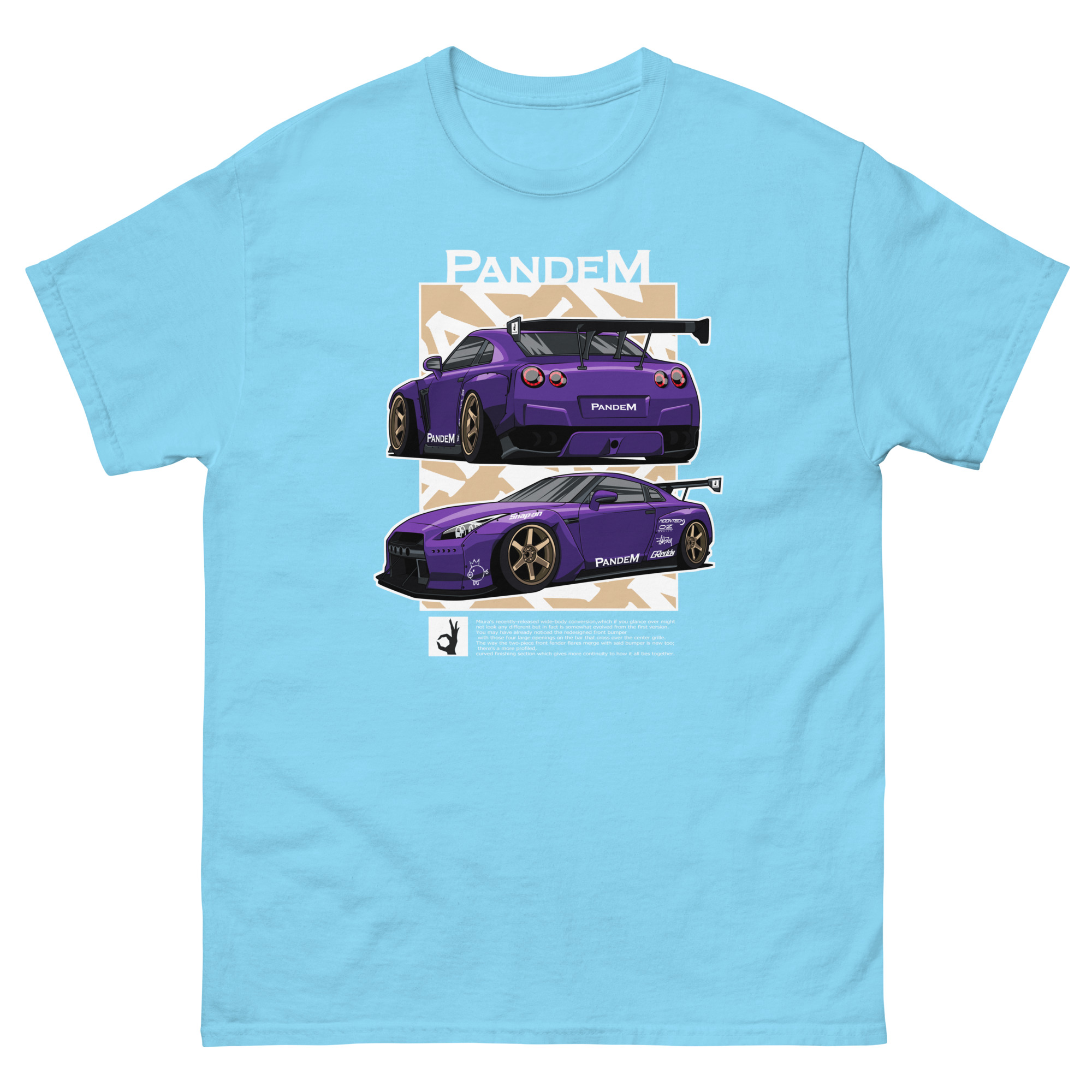 Pandem R35 JDM Unisex Classic Tee - Image 18