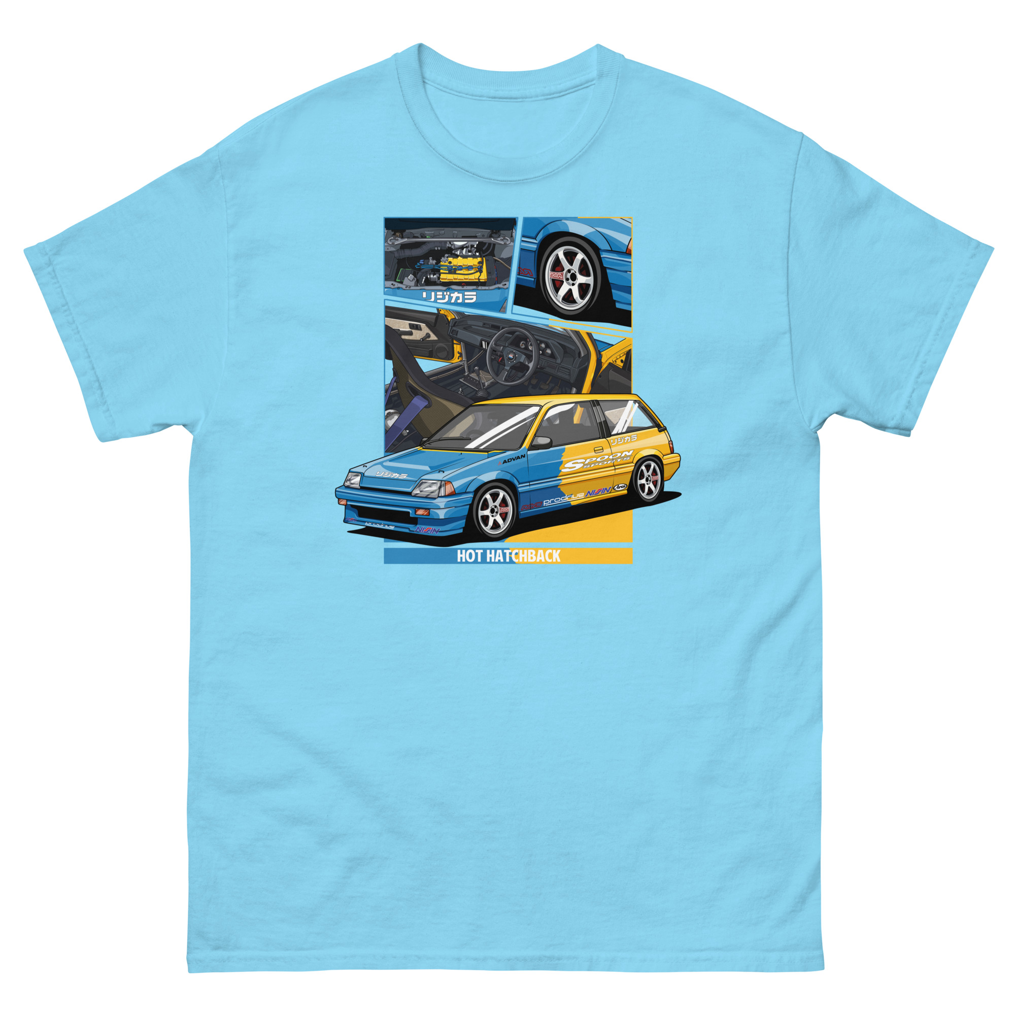 JDM Hot Hatch Unisex Classic Tee - Image 18