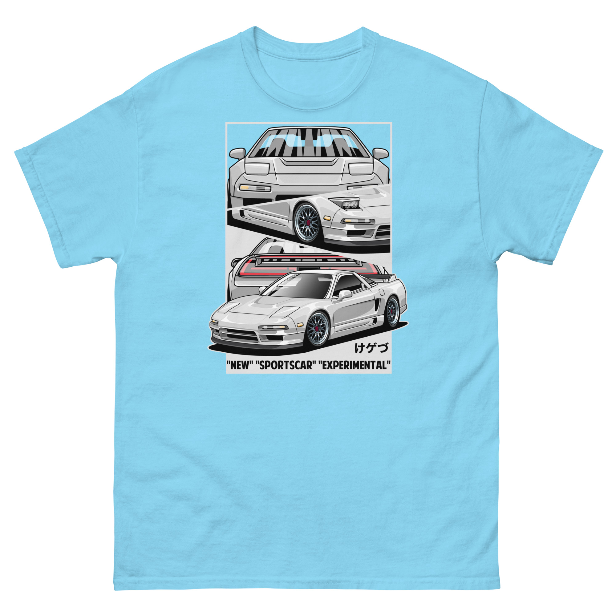 White JDM NSX Unisex Classic Tee - Image 18