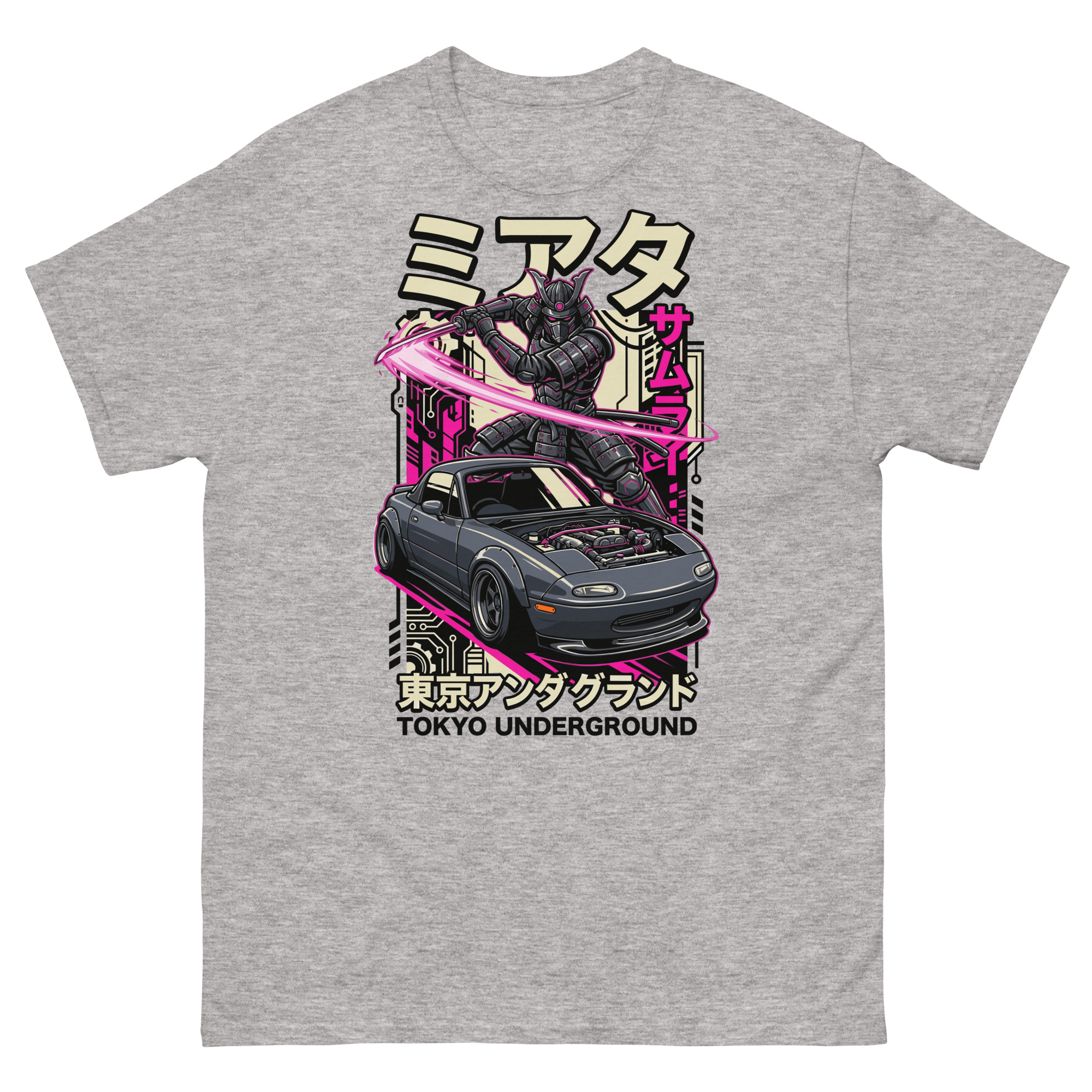 Samurai NA Miata Unisex Classic Tee - Image 15