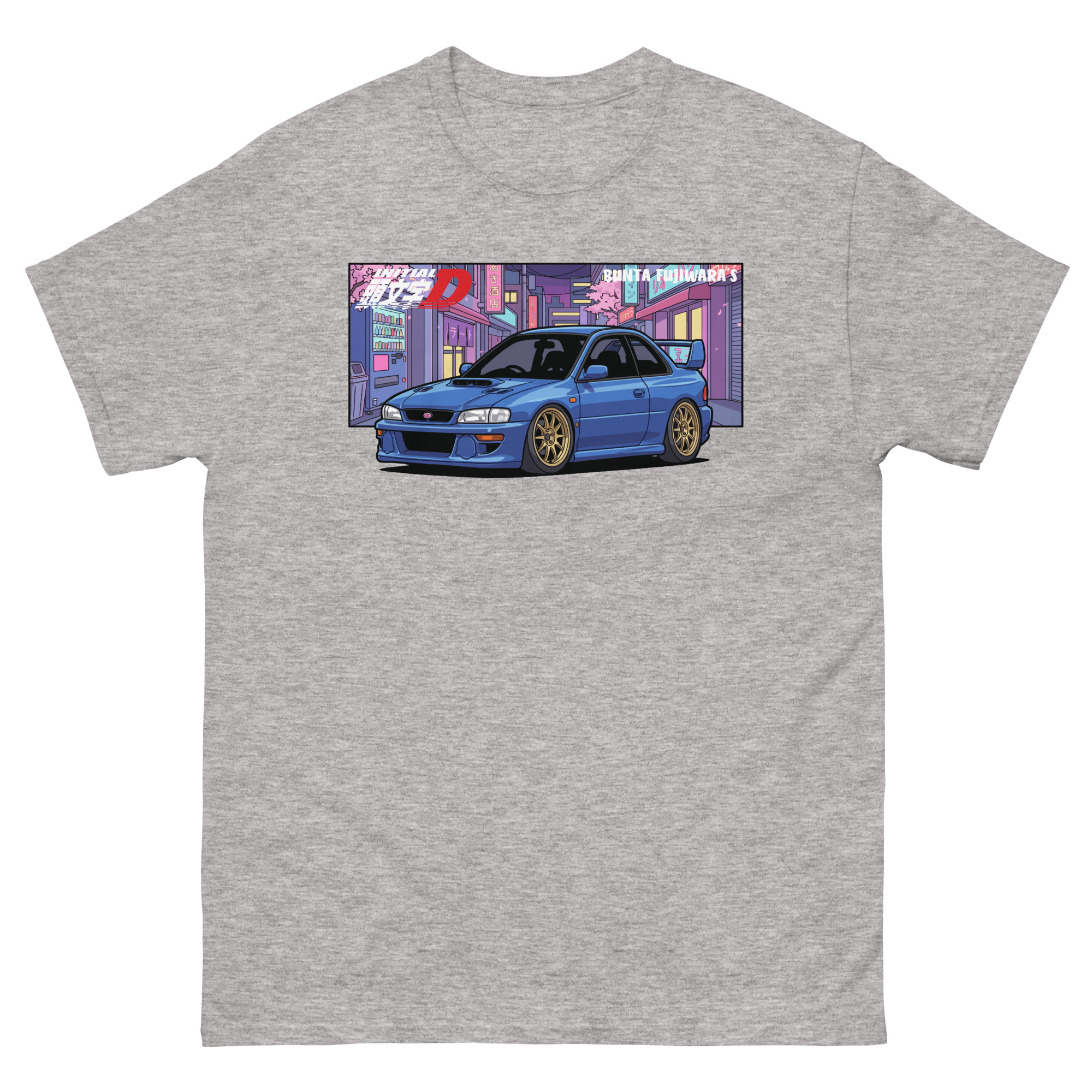 ID Impreza WRX STi Coupe Type R Version V (GC8U) nisex classic tee - Image 29
