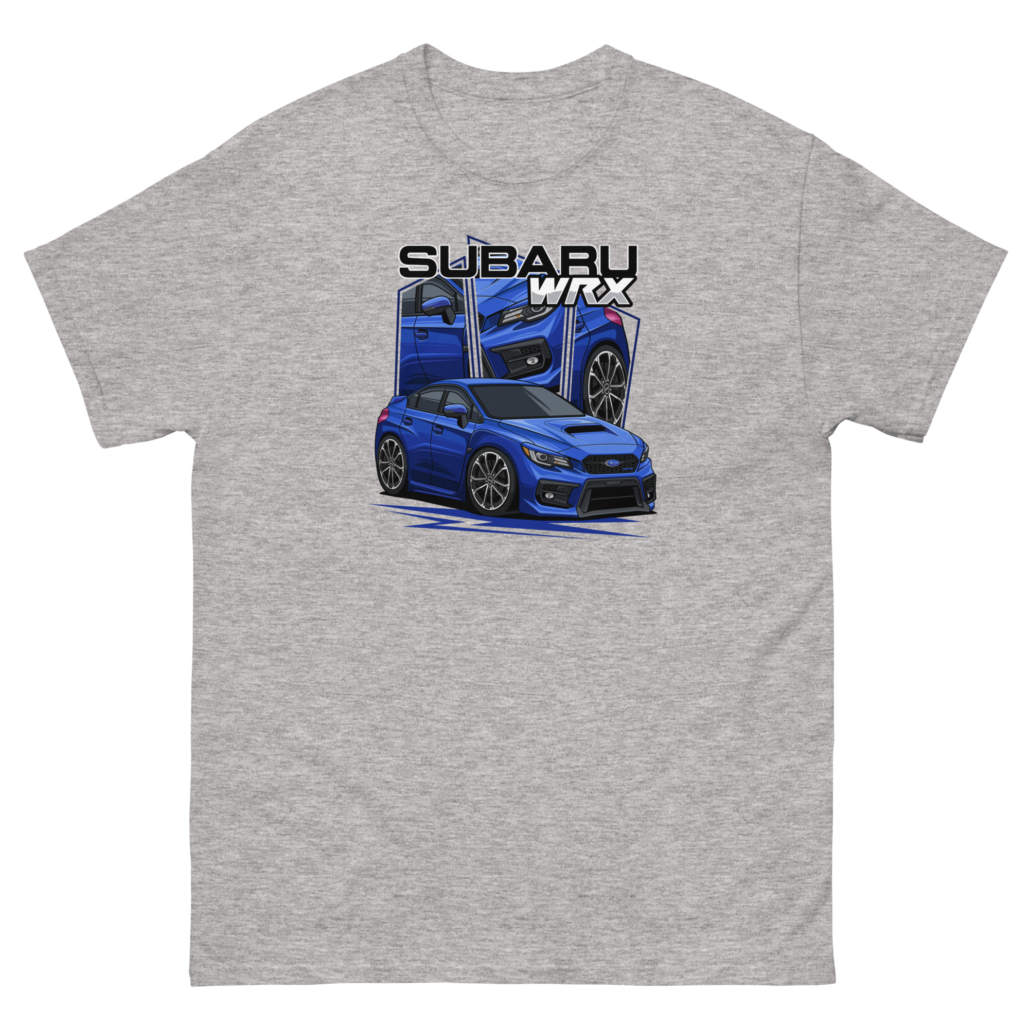 JDM Blue WRX Unisex Classic Tee - Image 15