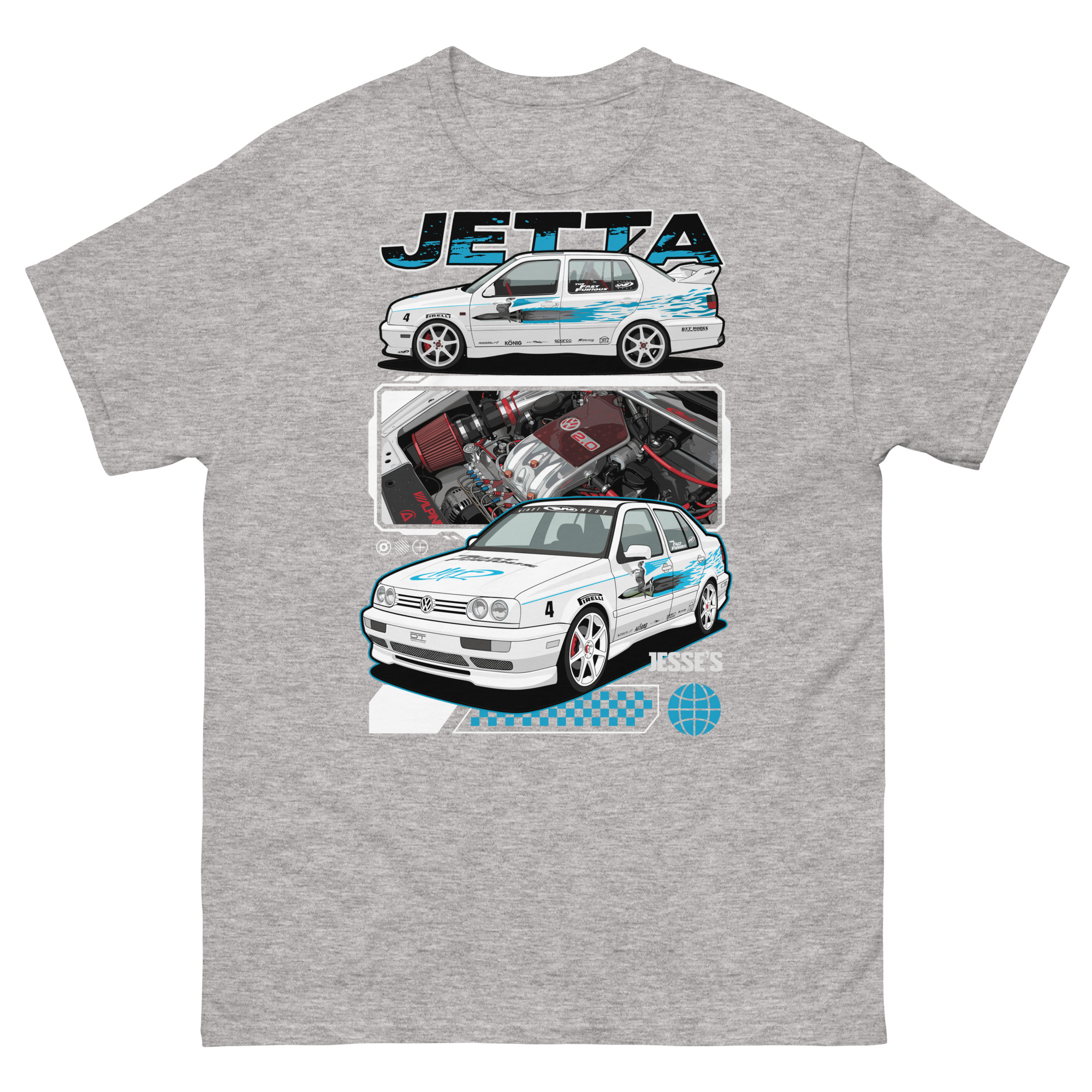 Jesse's Jetta Unisex Classic Tee - Image 15