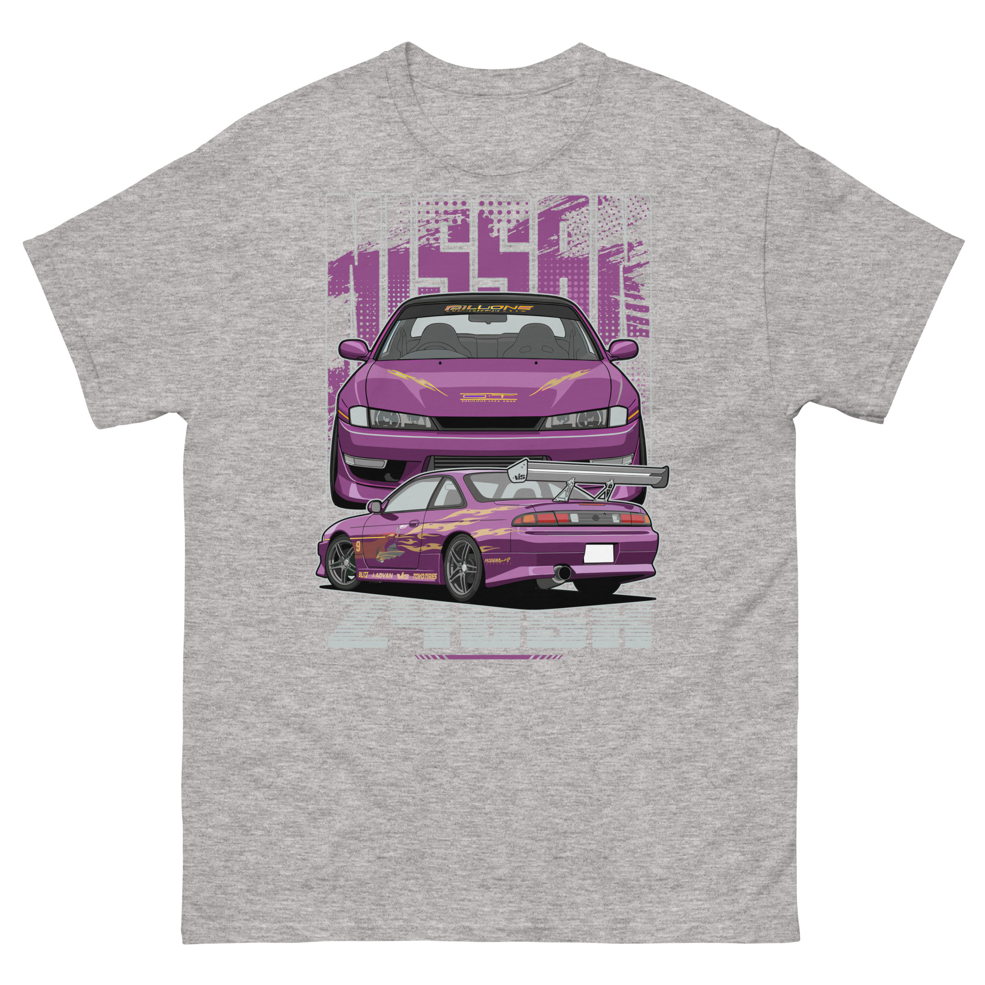 Letty's 240sx Unisex Classic Tee - Image 15
