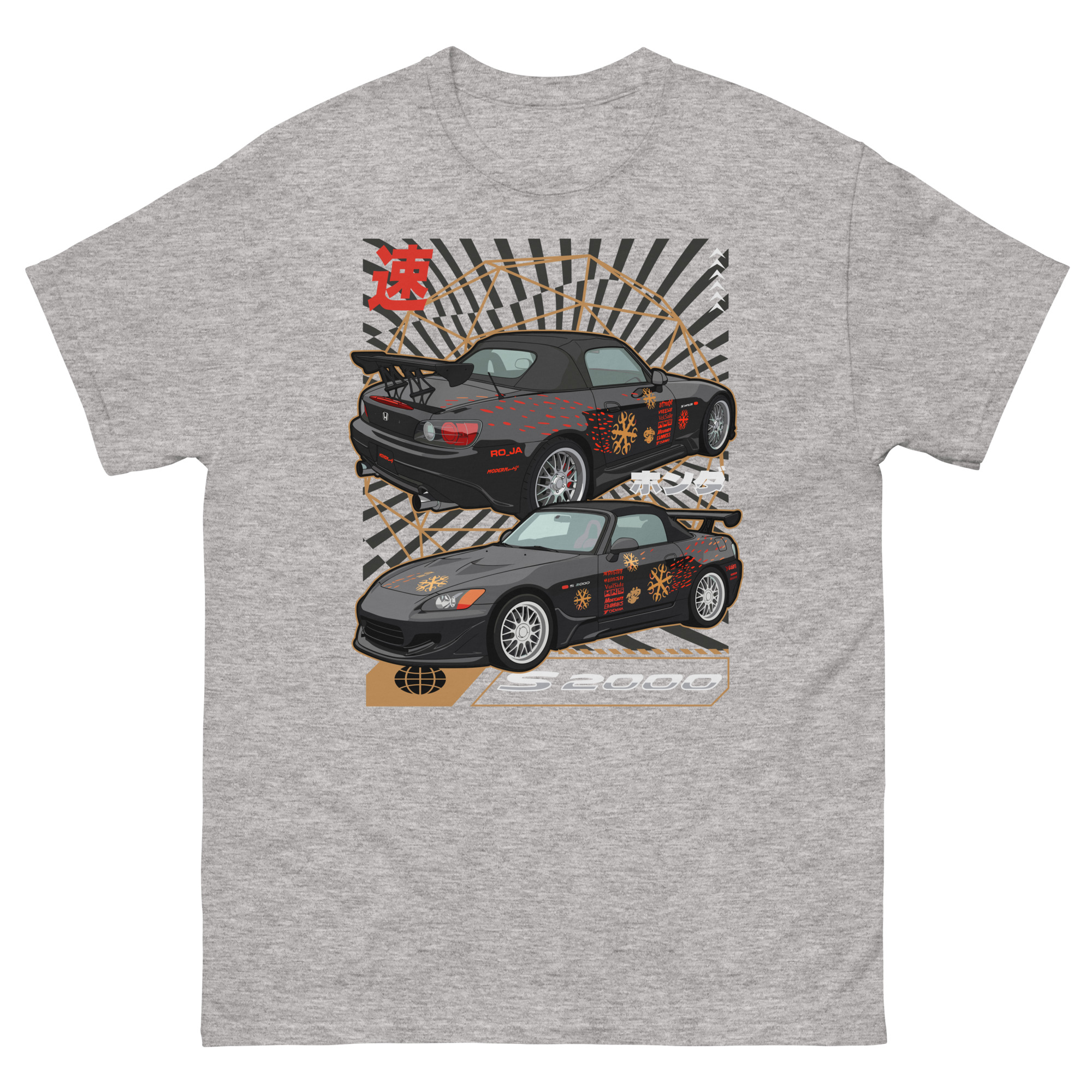 JDM S2000 Unisex Classic Tee - Image 15