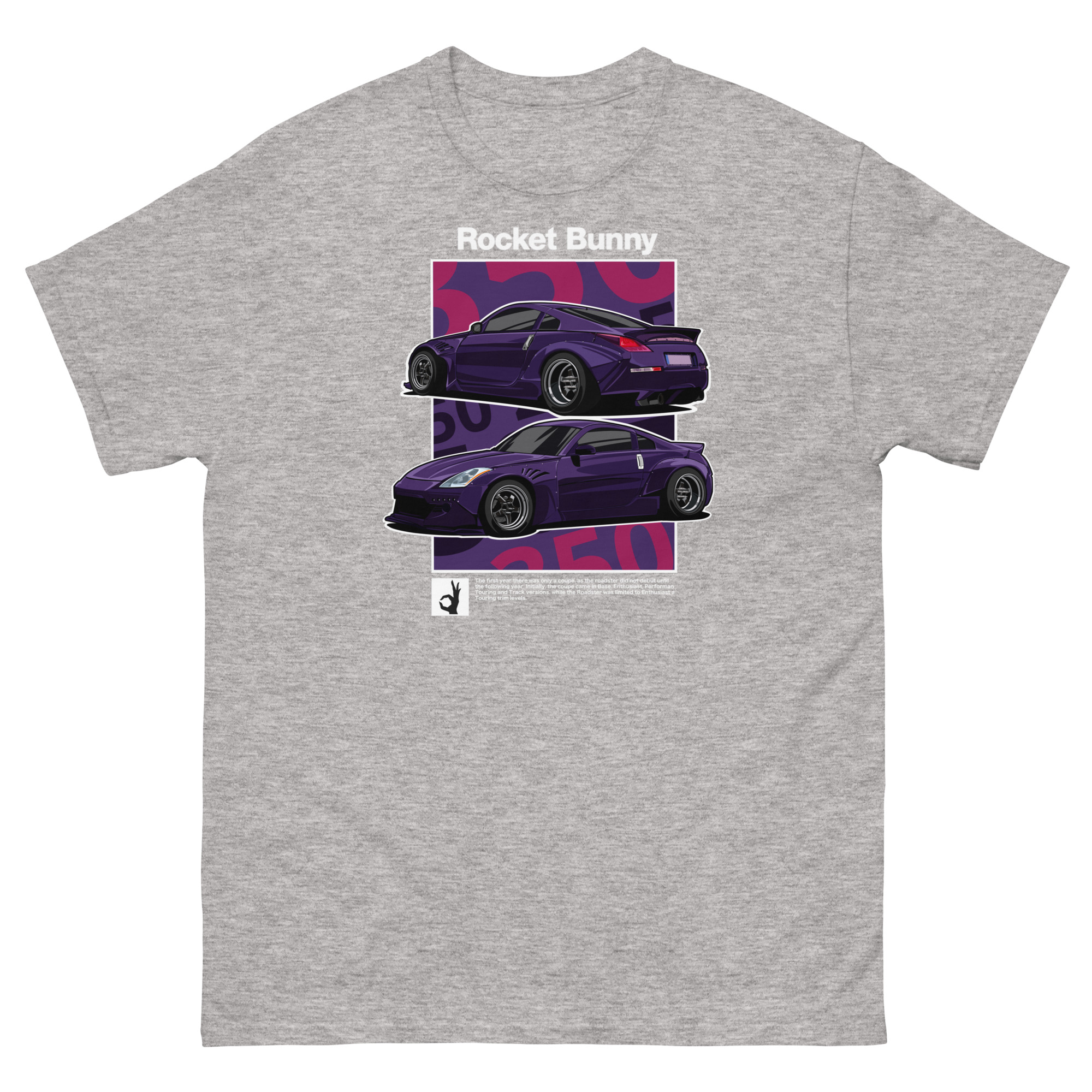 RB Purple 350z Unisex Classic Tee - Image 15