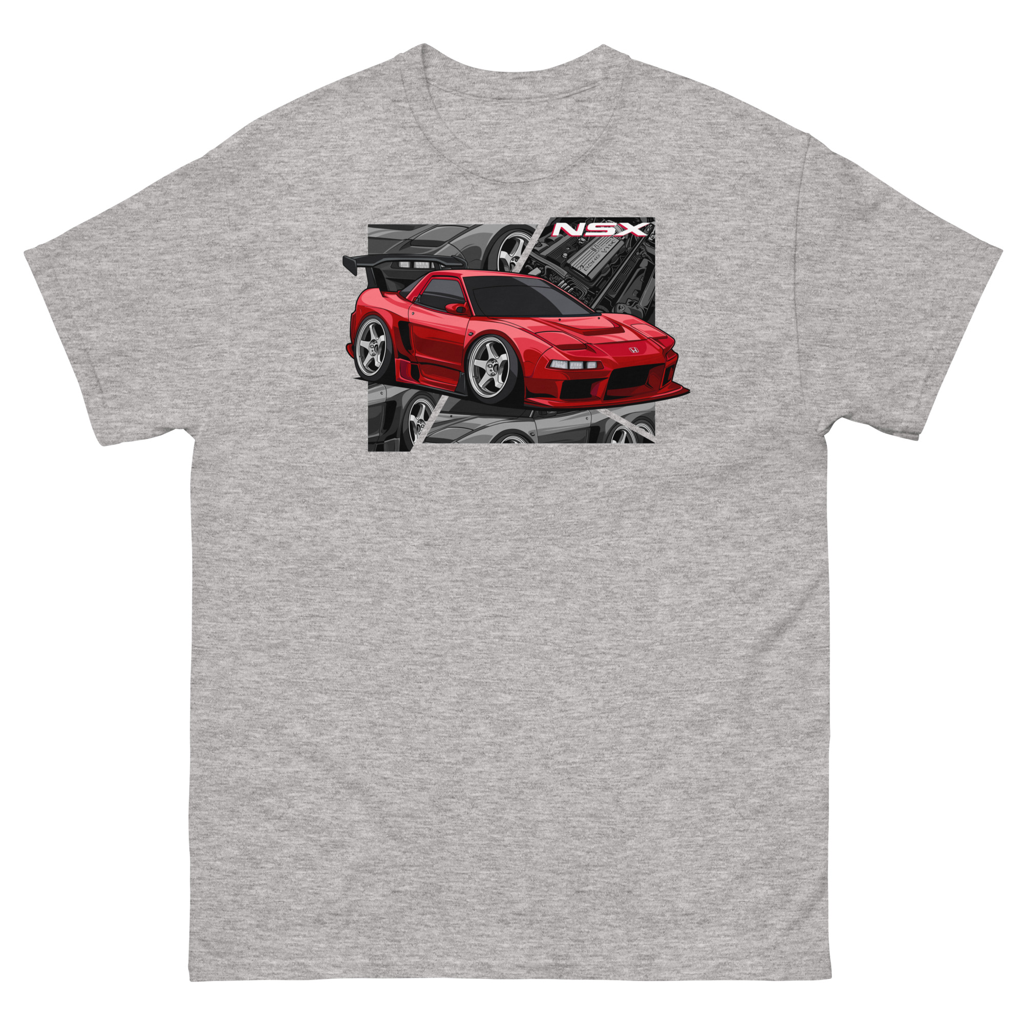 Sexy Red NSX Unisex Classic Tee - Image 15