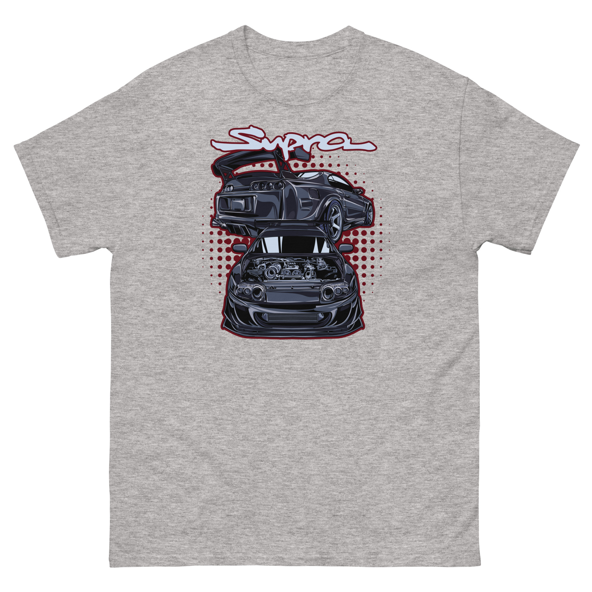 JDM Black Supra MK4 Unisex Classic Tee - Image 15