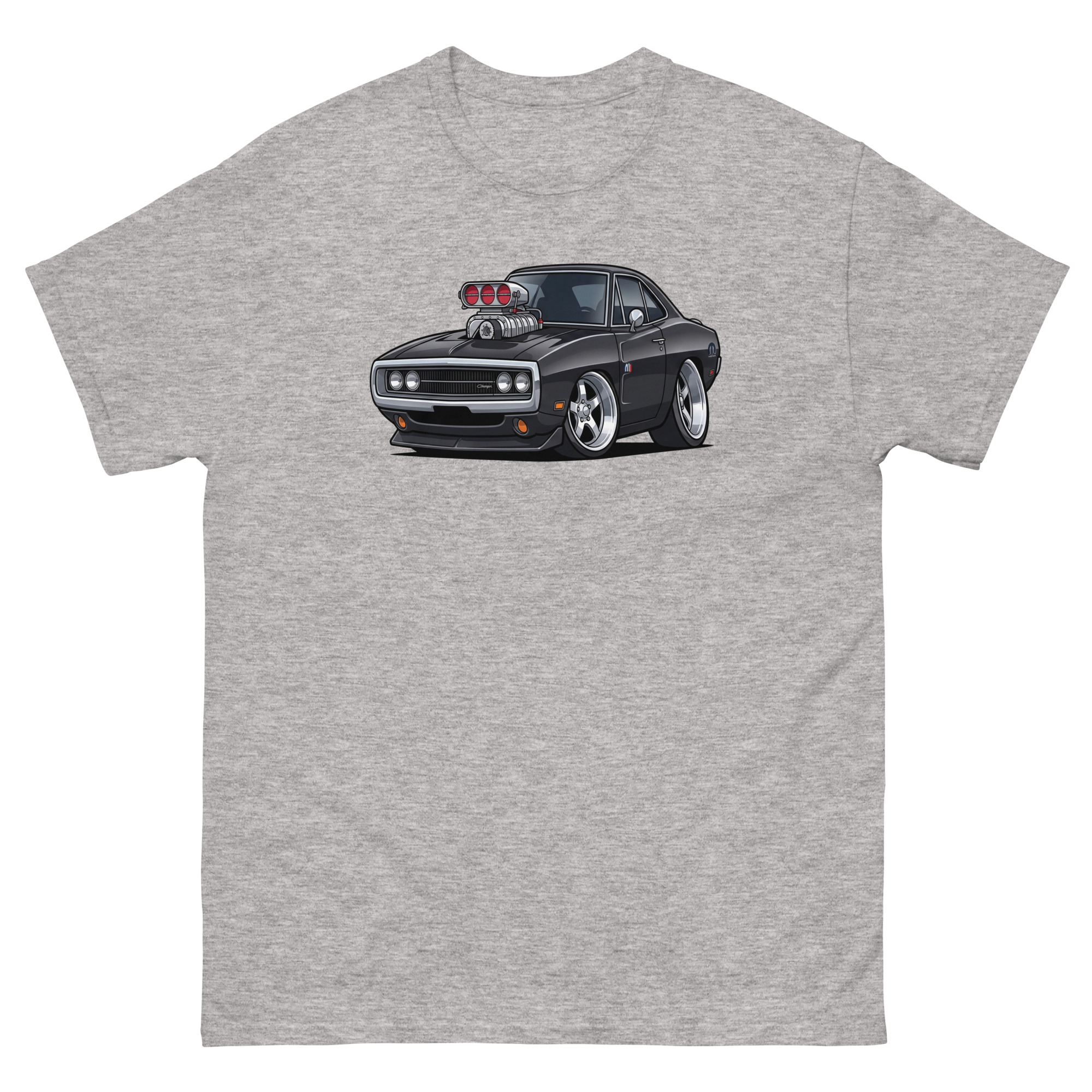 '70 Charger R/T Chibi Style Unisex Classic Tee - Image 29