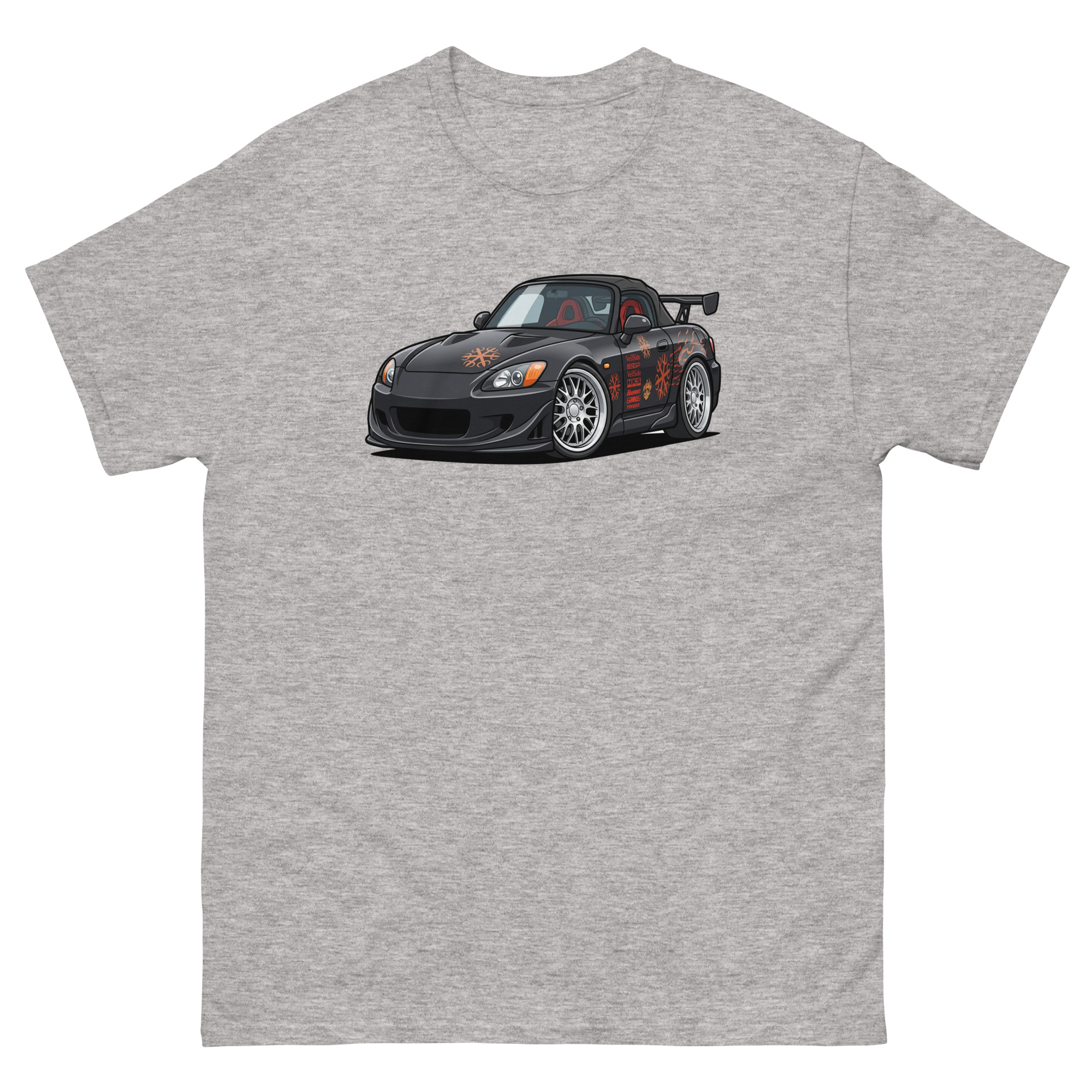 2001 S2000 Chibi Style Unisex Classic Tee - Image 15