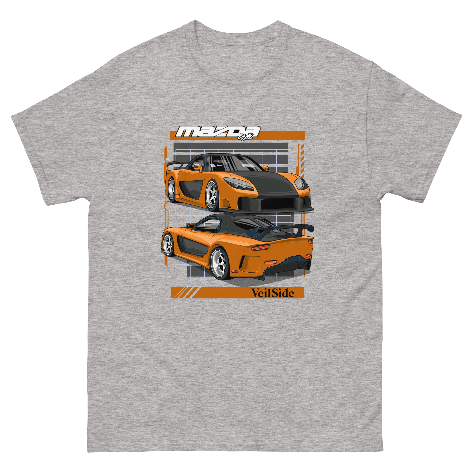 JDM VeilSide RX-7 Unisex Classic Tee - Image 15