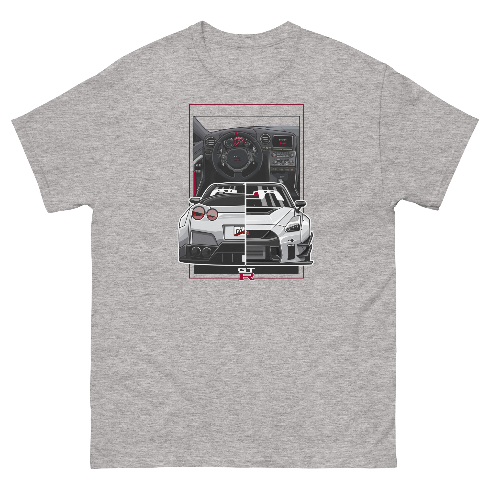 JDM GT-R R35 Unisex Classic Tee - Image 15