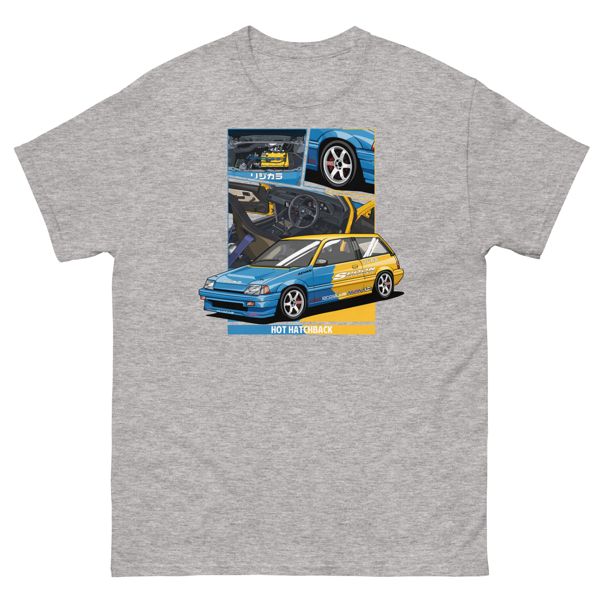 JDM Hot Hatch Unisex Classic Tee - Image 15