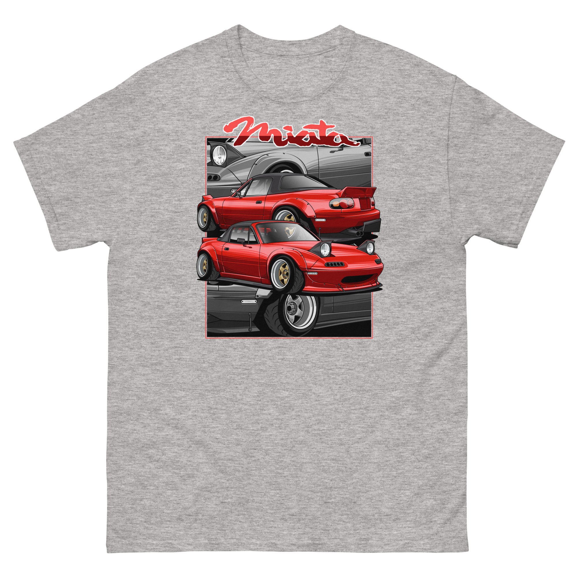 JDM NA Miata Unisex Classic Tee - Image 15