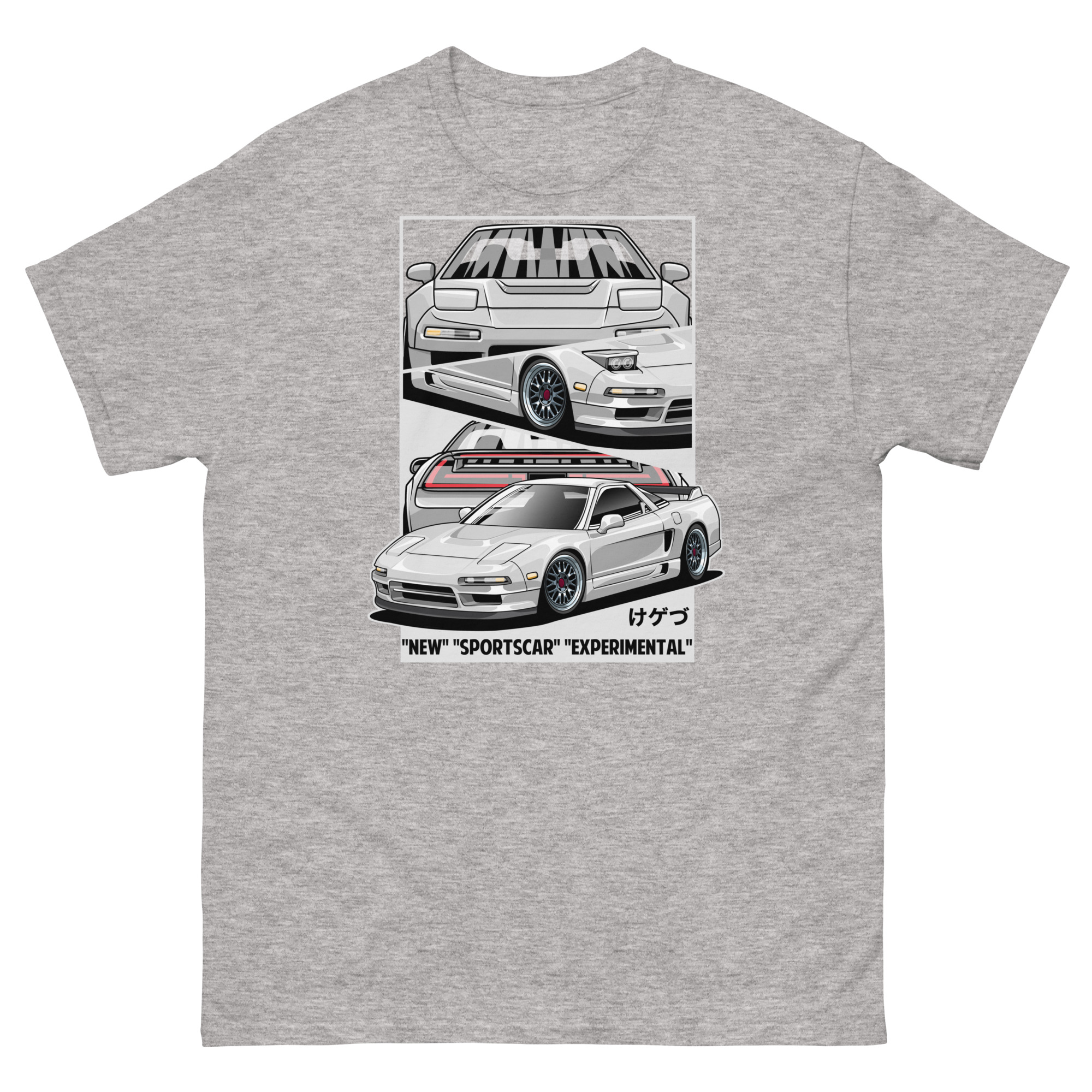 White JDM NSX Unisex Classic Tee - Image 15