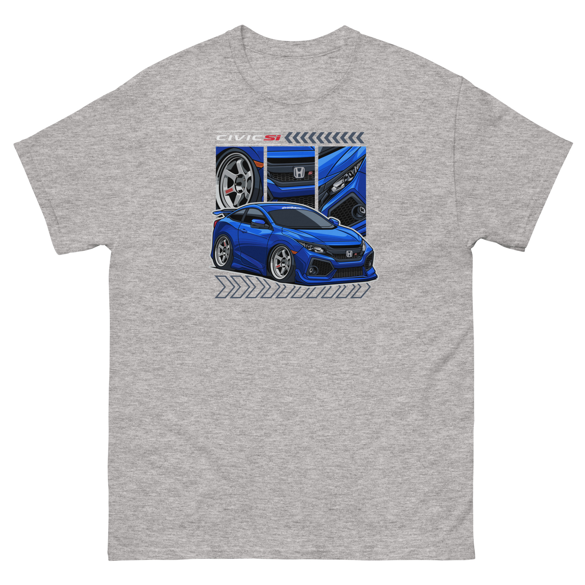 Civic SI Chibi Stile Unisex Classic Tee - Image 15