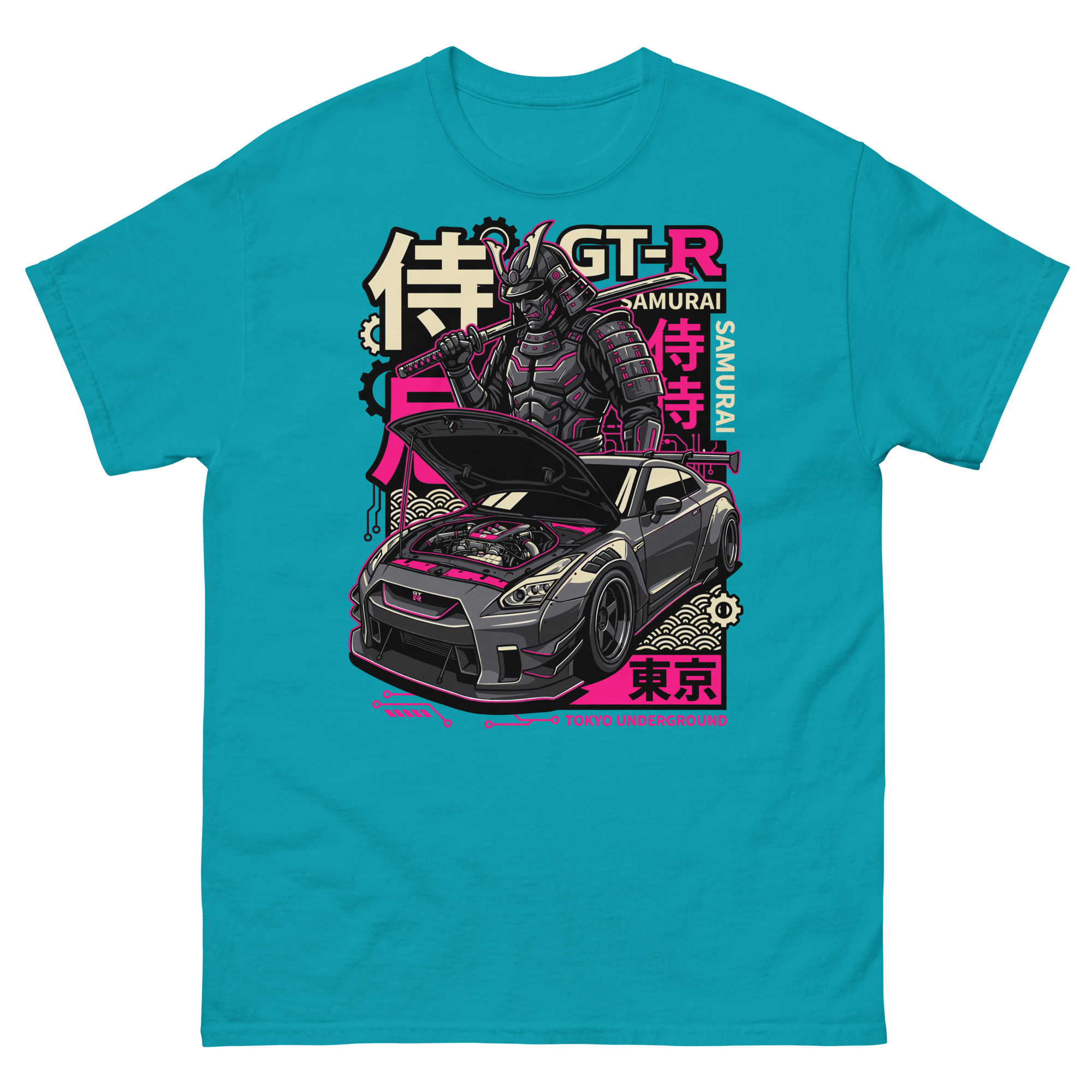 Samurai GT-R R35 Unisex Classic Tee - Image 10