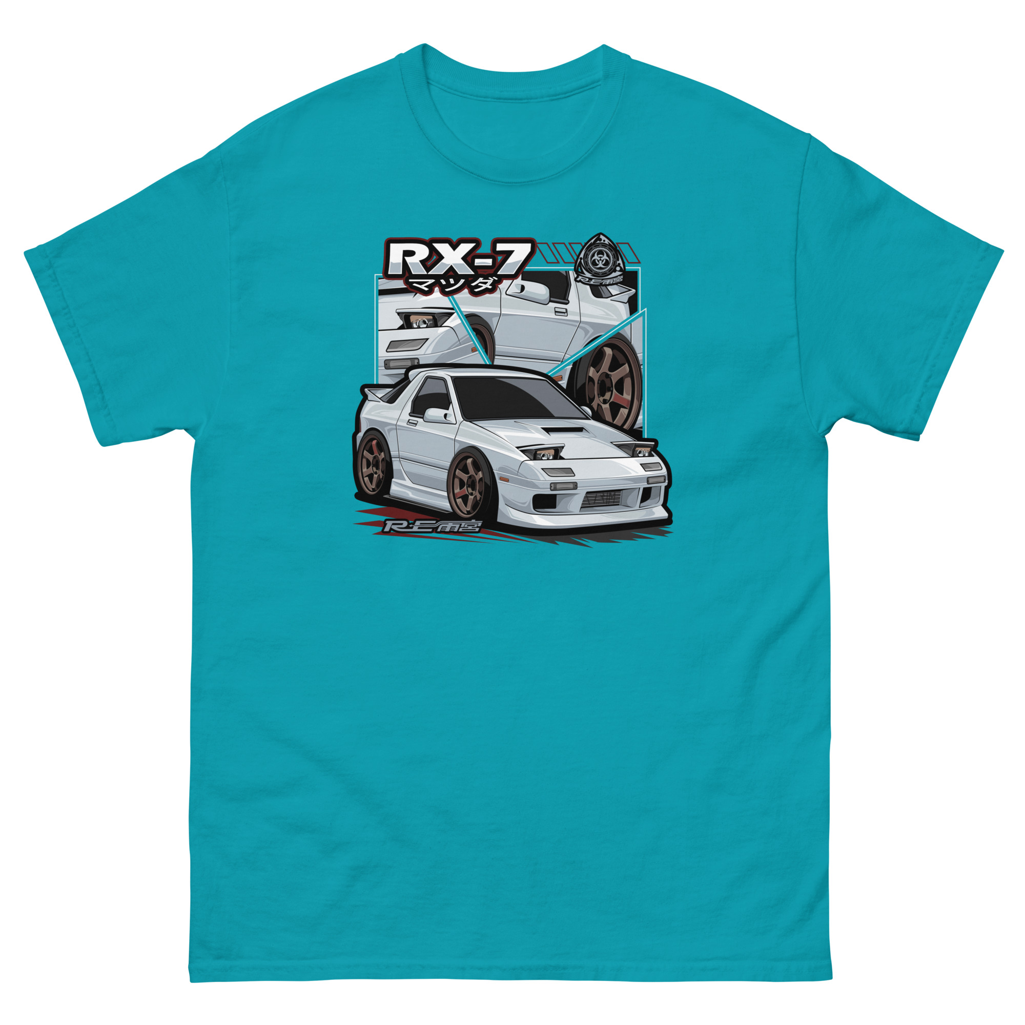 JDM RX-7 Unisex Classic Tee - Image 10