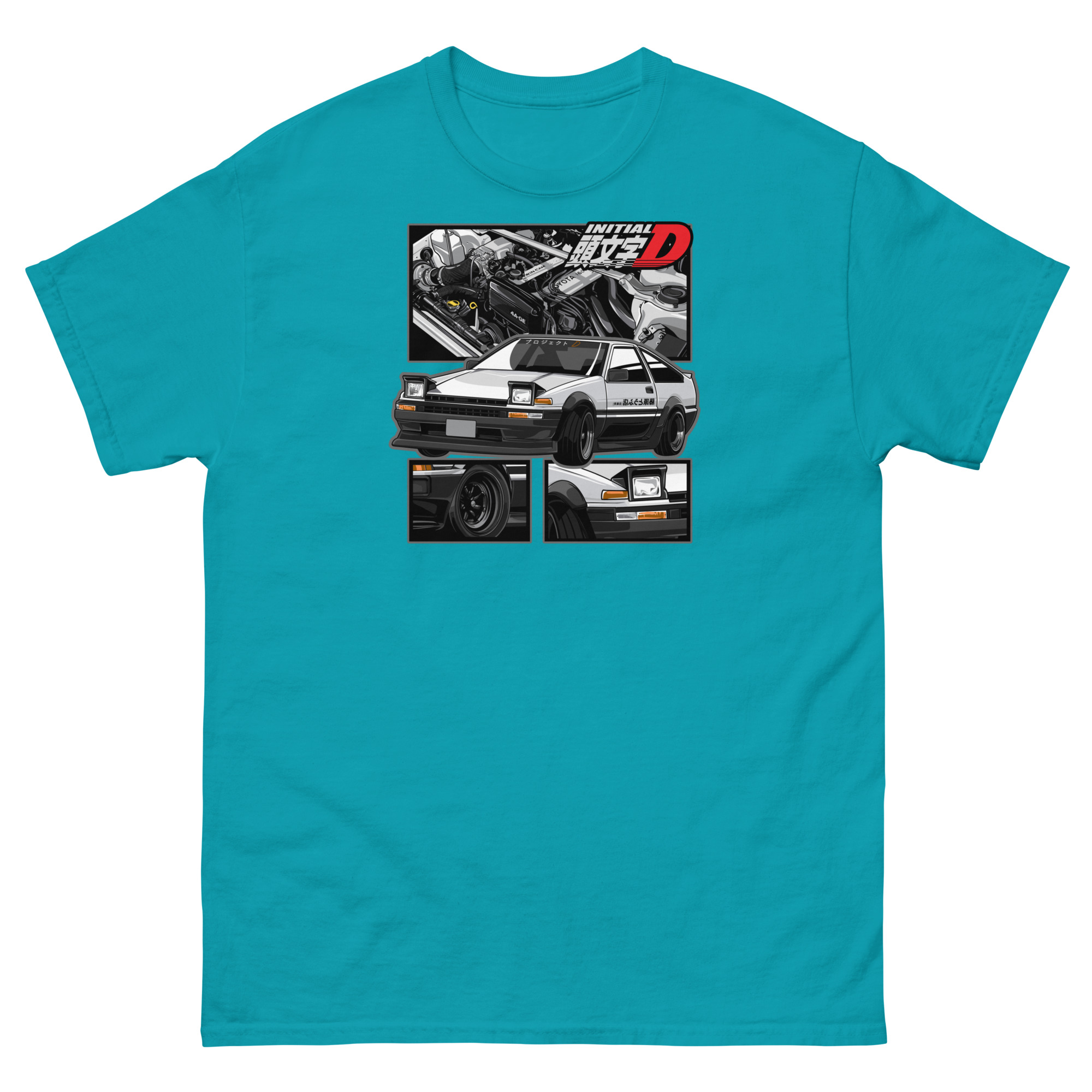 ID Trueno AE86 Unisex Classic Tee - Image 10