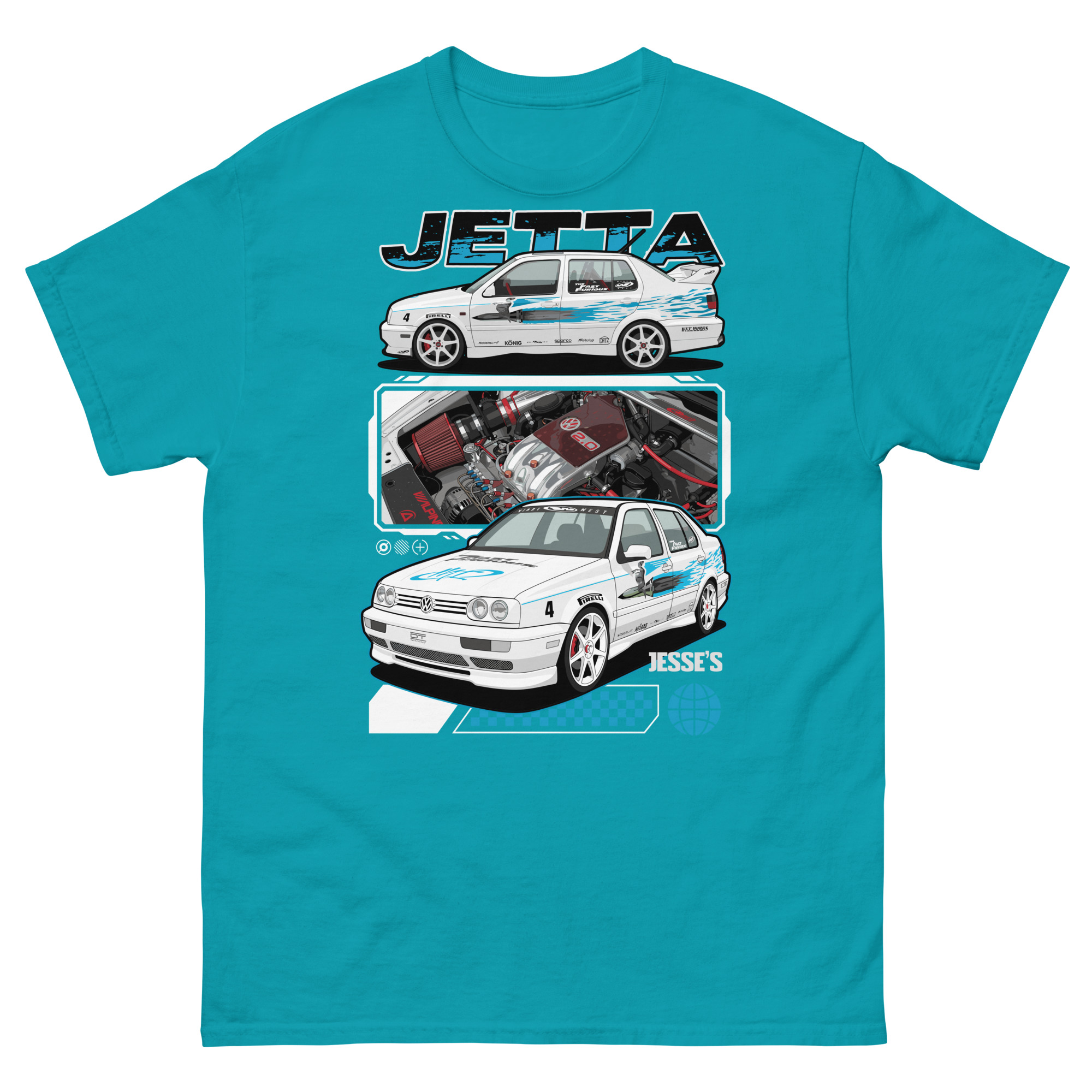 Jesse's Jetta Unisex Classic Tee - Image 10