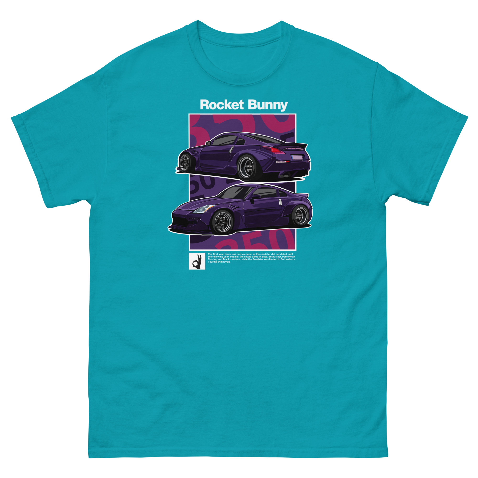 RB Purple 350z Unisex Classic Tee - Image 10