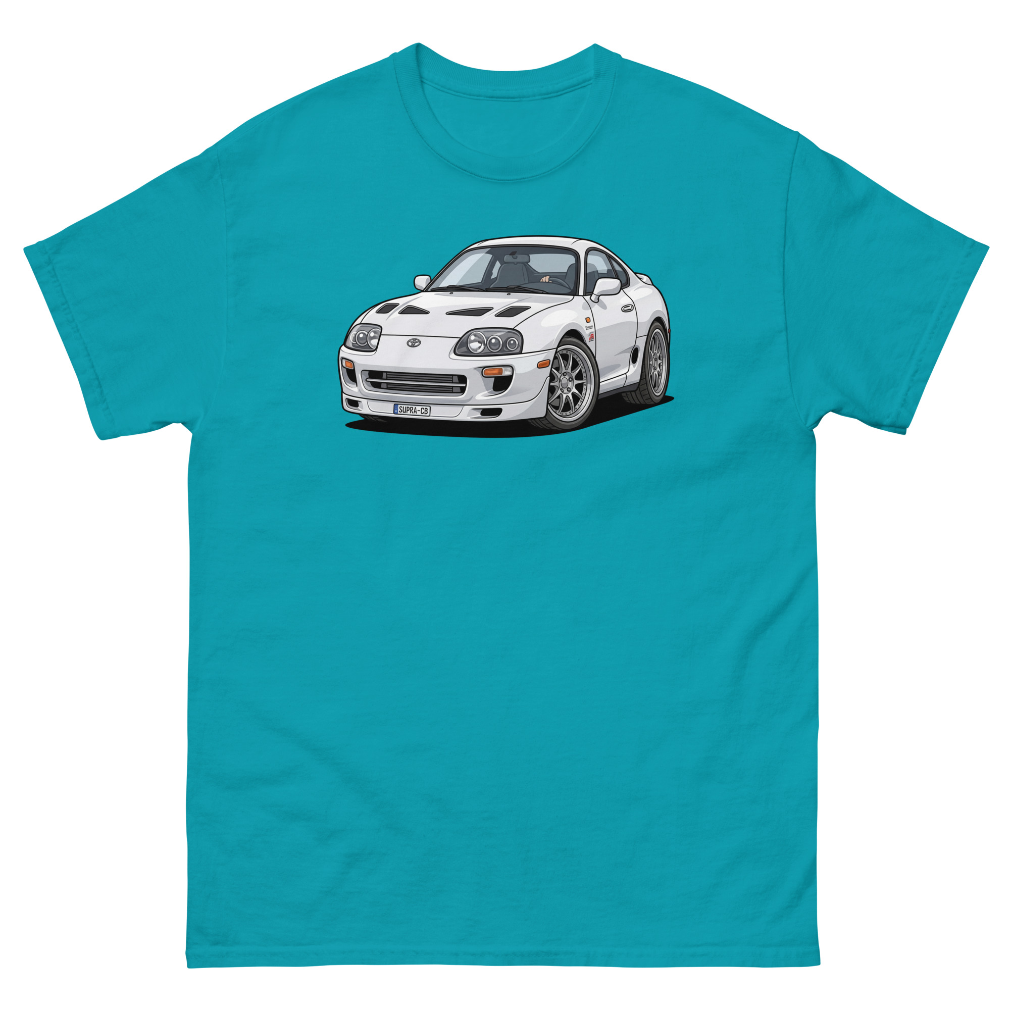 1995 Supra MK4 Chibi Style Unisex Classic Tee - Image 10