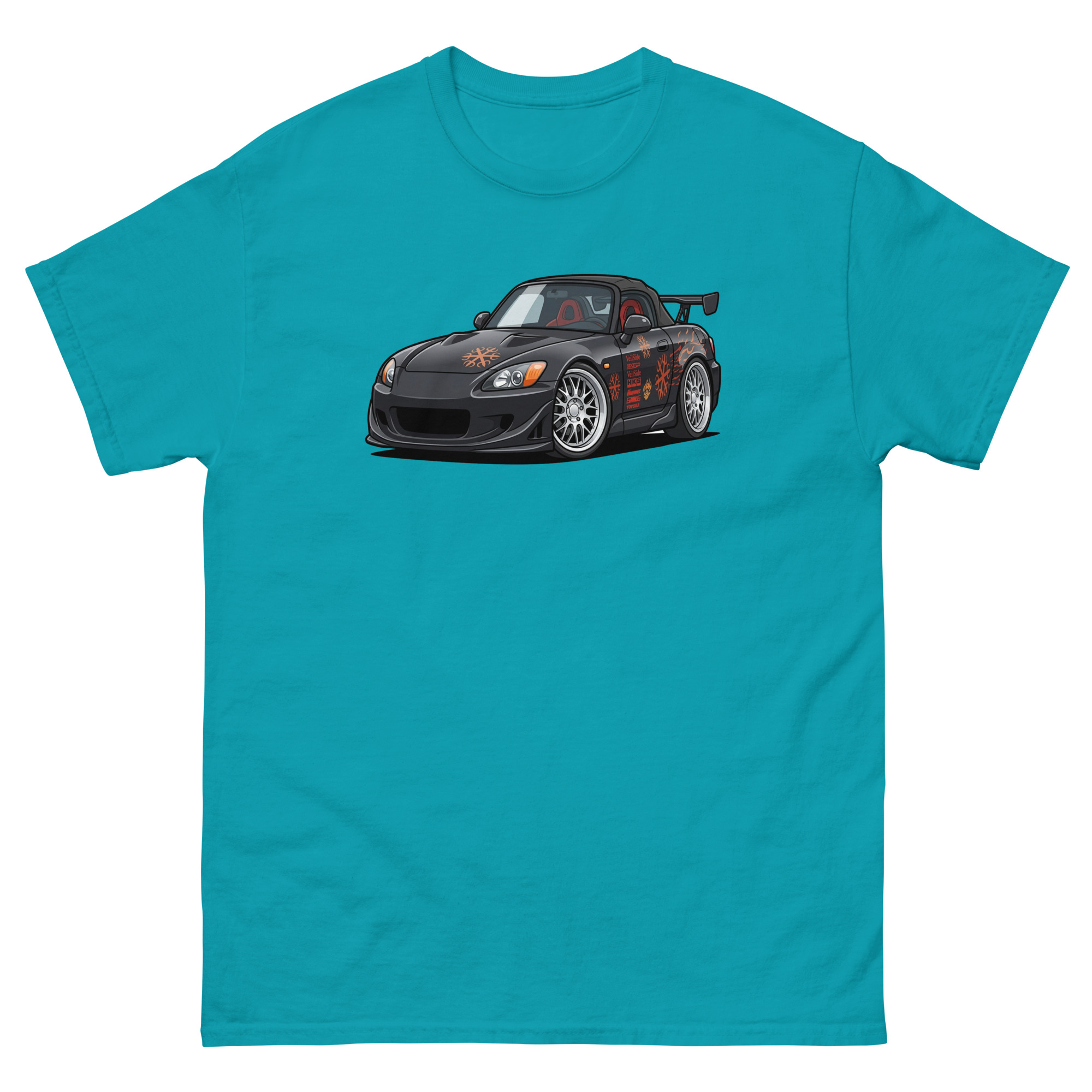 2001 S2000 Chibi Style Unisex Classic Tee - Image 10