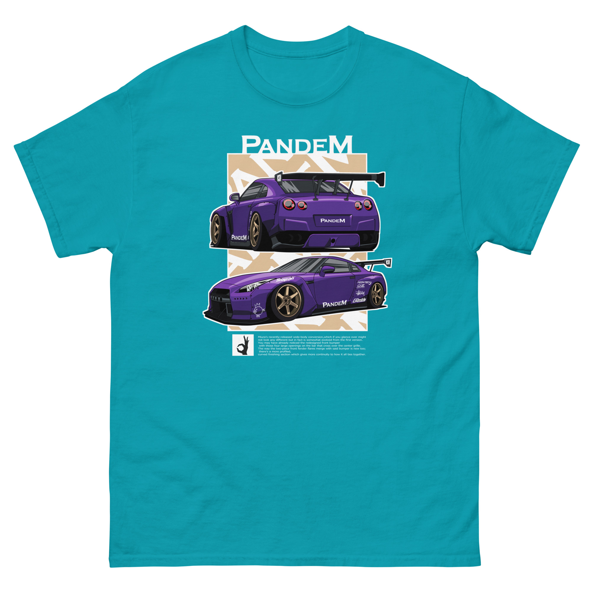 Pandem R35 JDM Unisex Classic Tee - Image 10