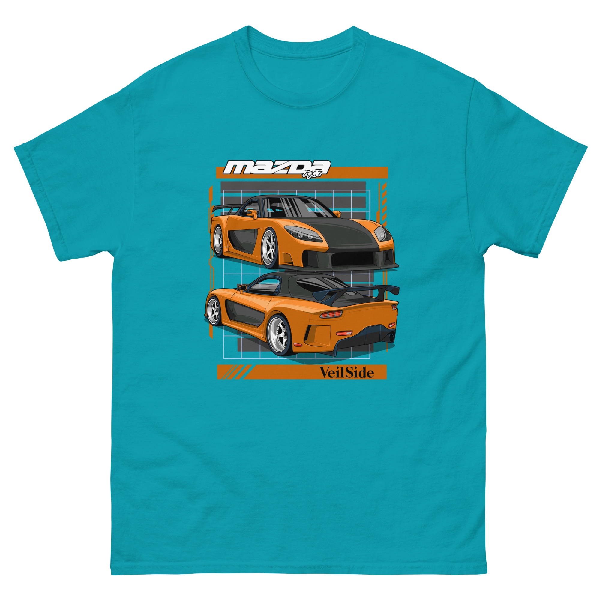JDM VeilSide RX-7 Unisex Classic Tee - Image 10