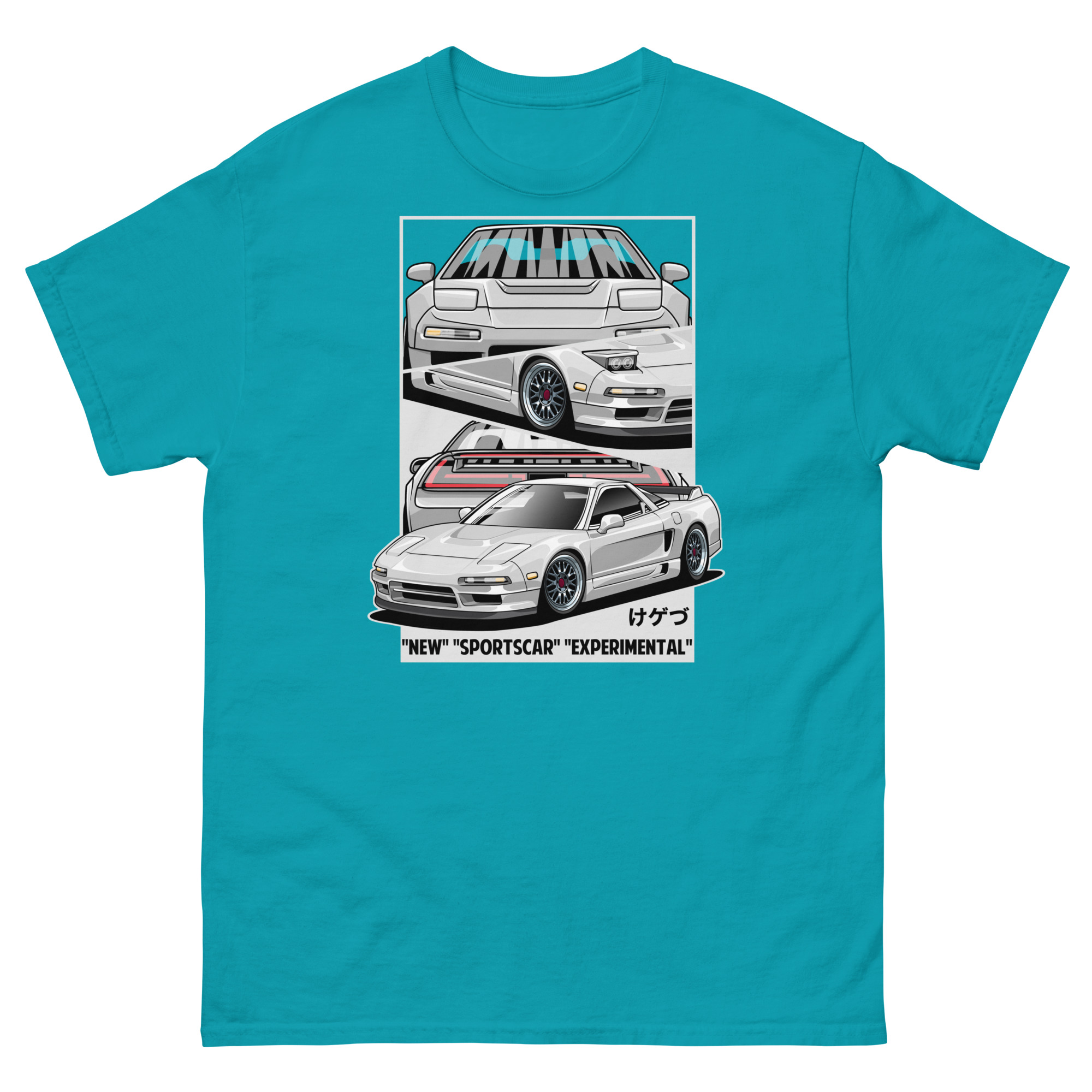 White JDM NSX Unisex Classic Tee - Image 10
